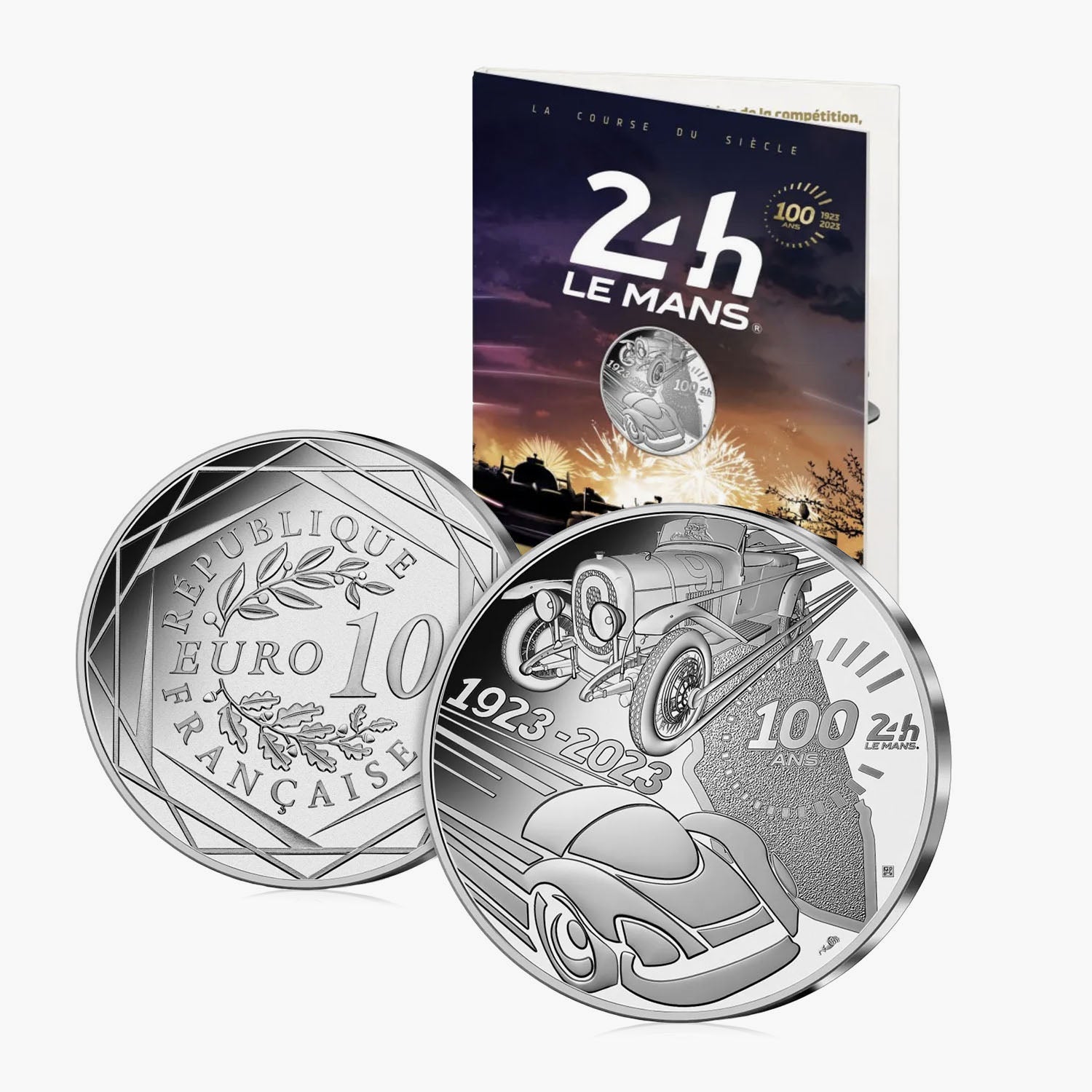 100 Year Anniversary of the 24 Hours Le Mans 10 Silver Coin