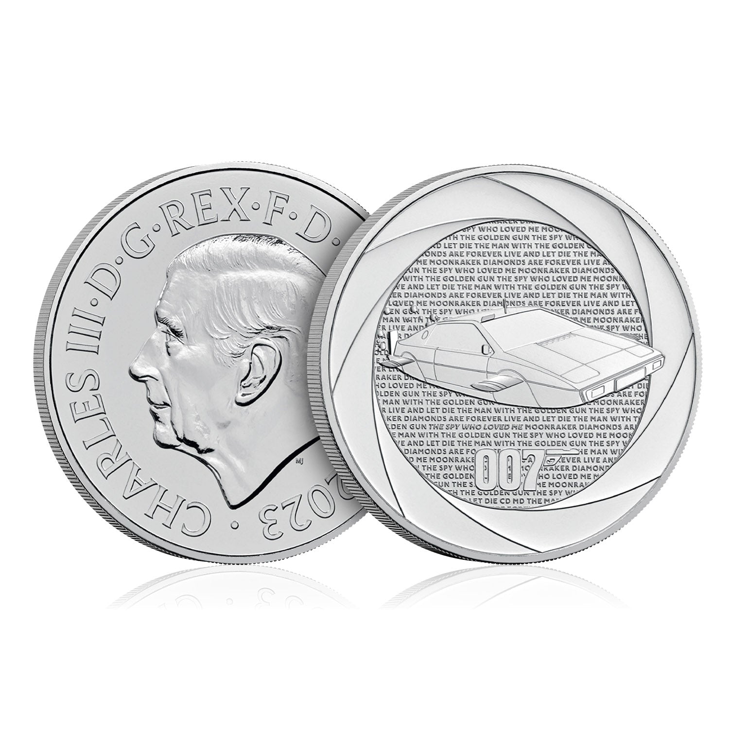 Six Decades of James Bond 007 1970s 2024 UK £5 BU Coin