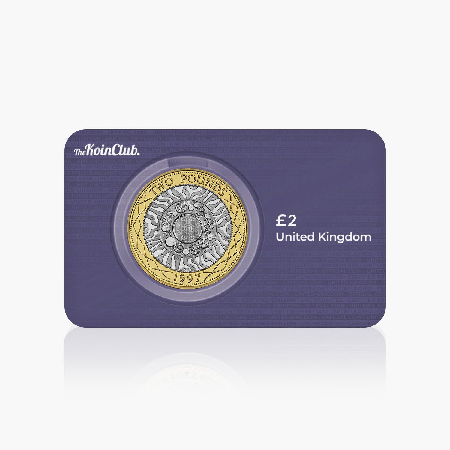 1997 Circulated Technology UK £2 Coin