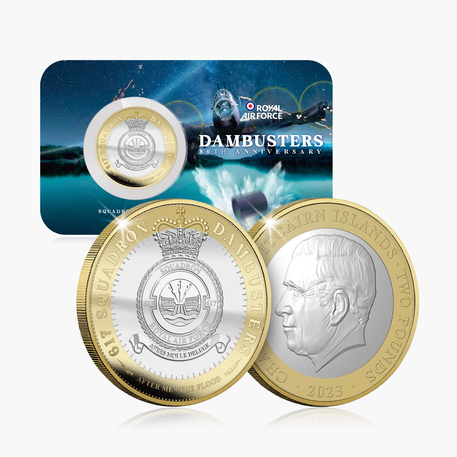 Dambusters 80th - Squadron Crest £2 Brilliant Uncirculated Coin 2023