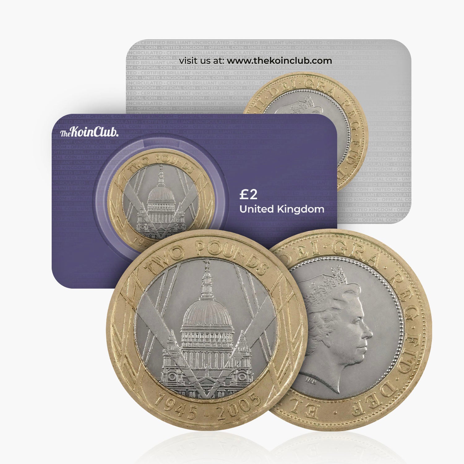 Britain at War UK £2 set