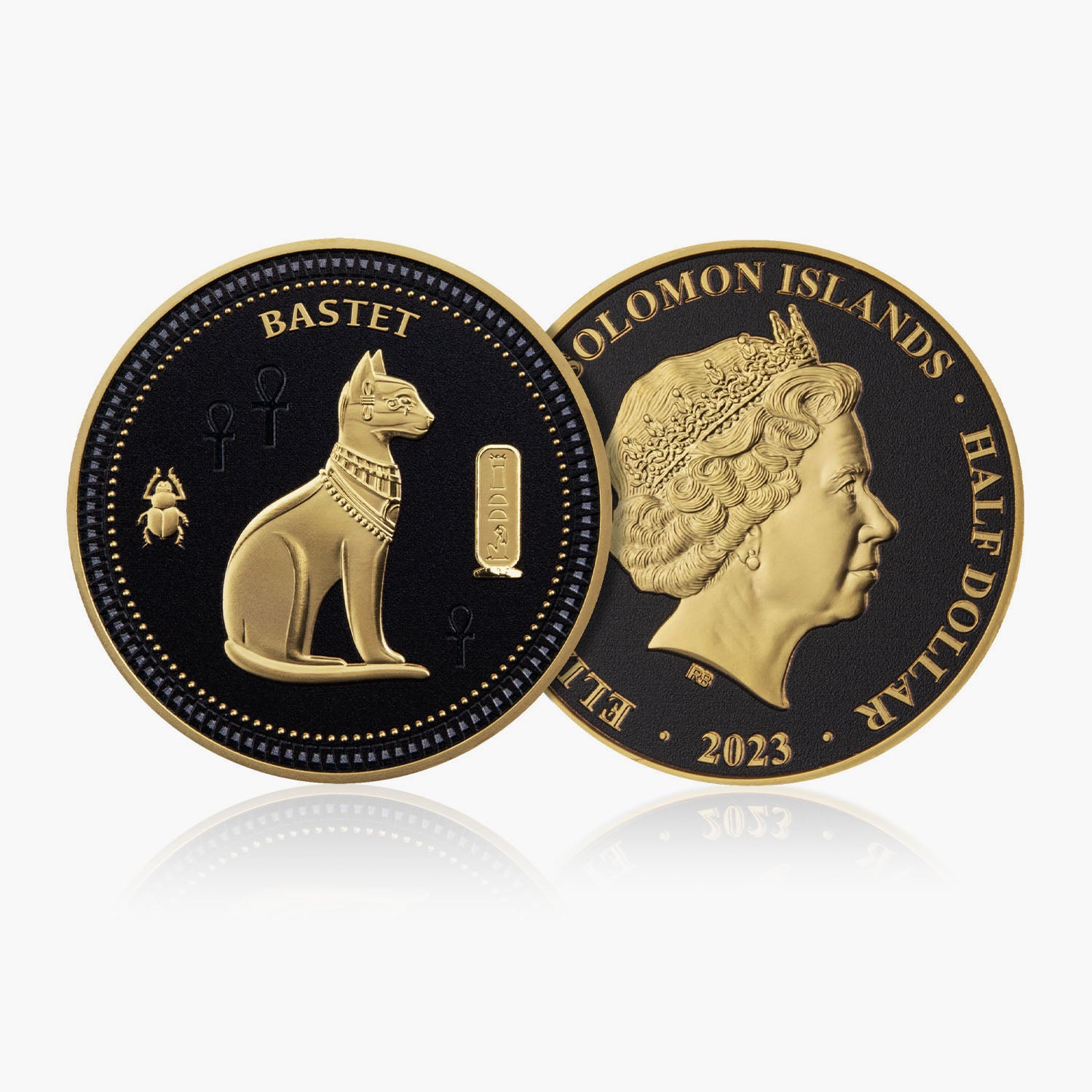 The Mysteries of Ancient Egypt 2023 Goddess Bastet Coin