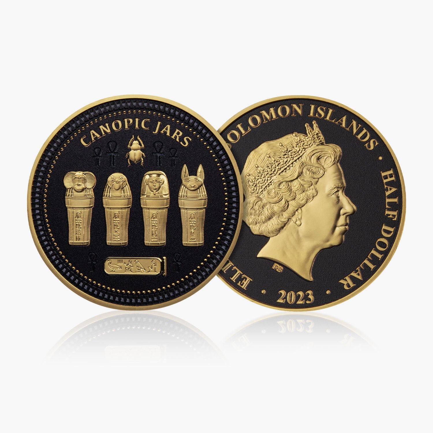 The Mysteries of Ancient Egypt 2023 Canopic Jars Coin