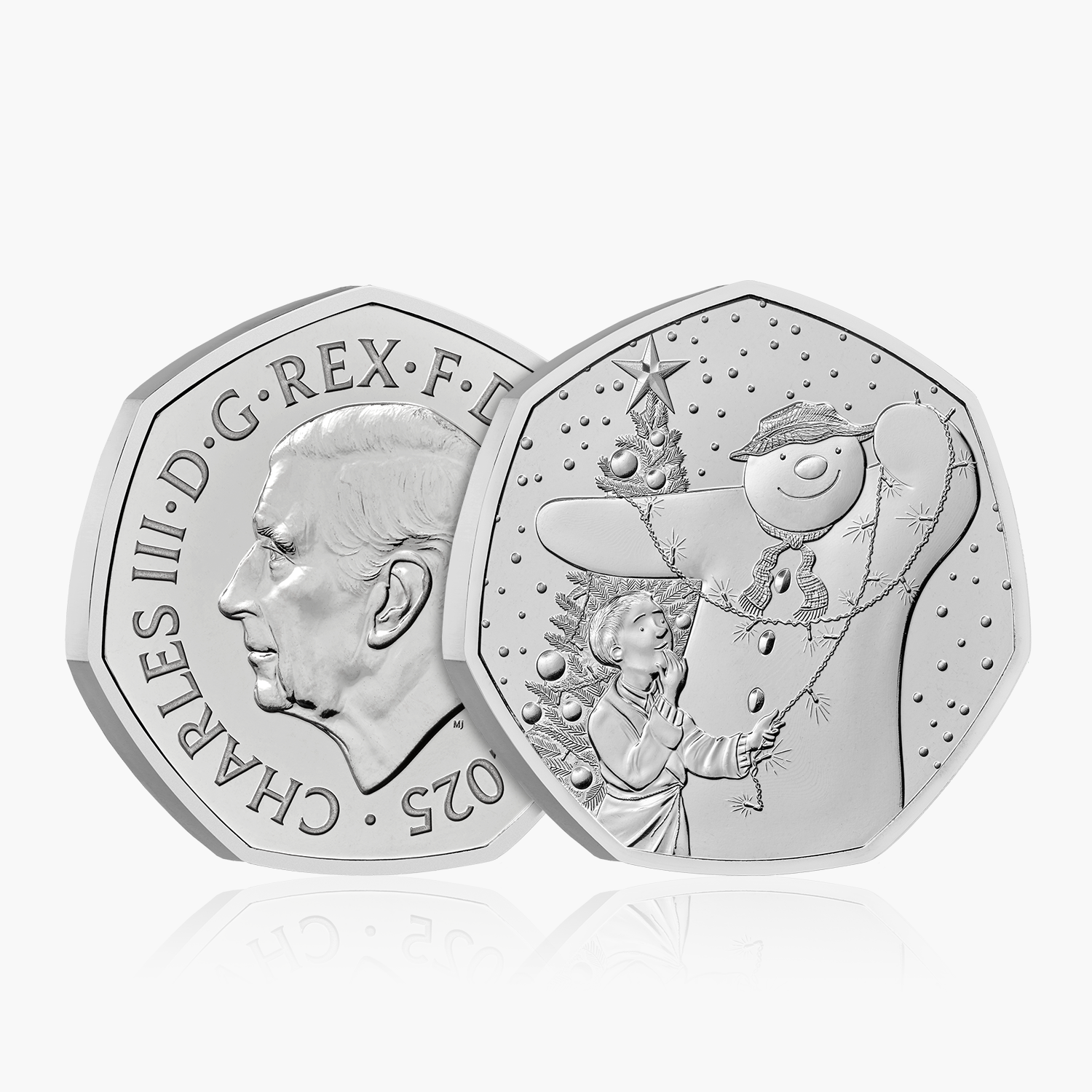 The Snowman 2025 50p Coin