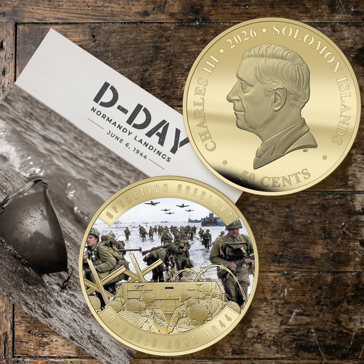 Operation Overlord 2026 50mm Gold-Plated Luxe Edition