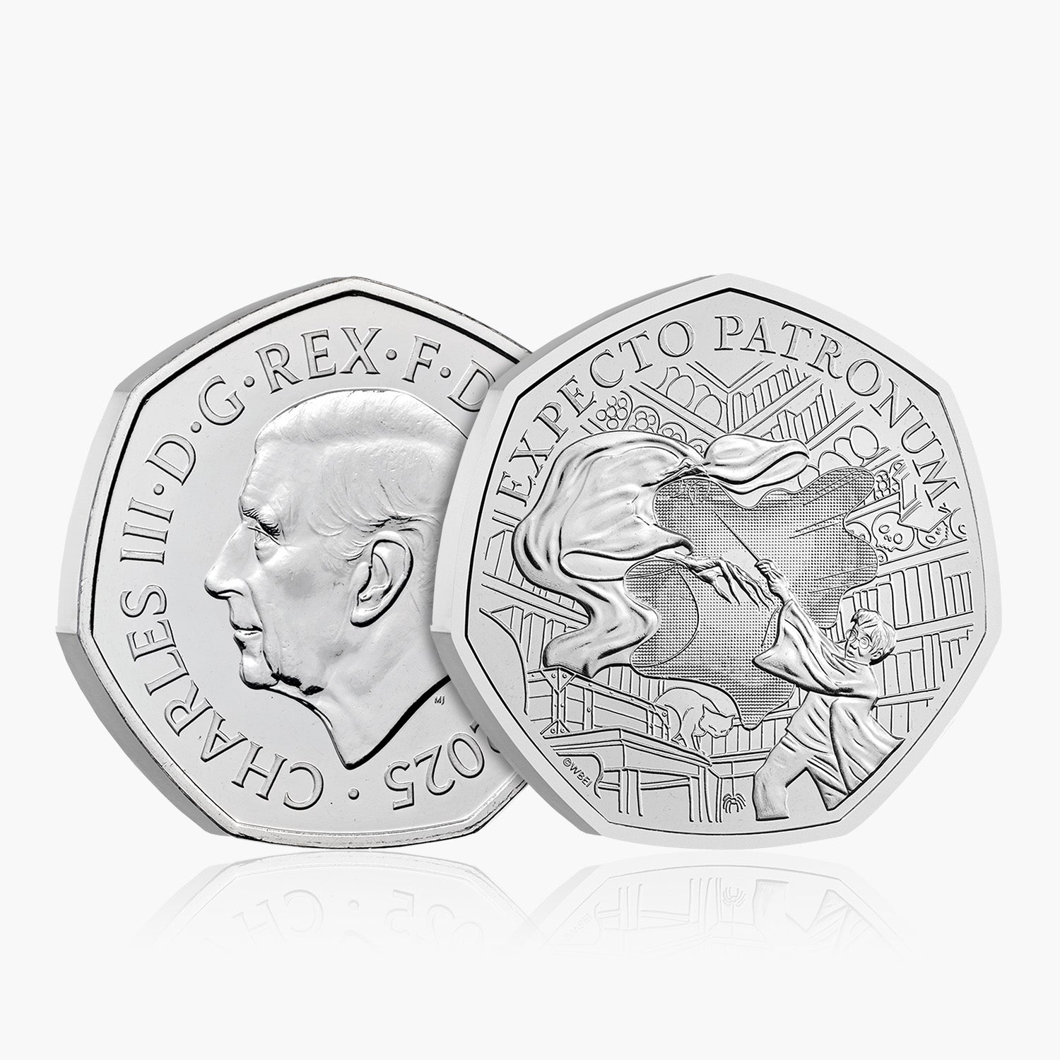 2025 Harry Potter - The Patronus UK 50p Coin