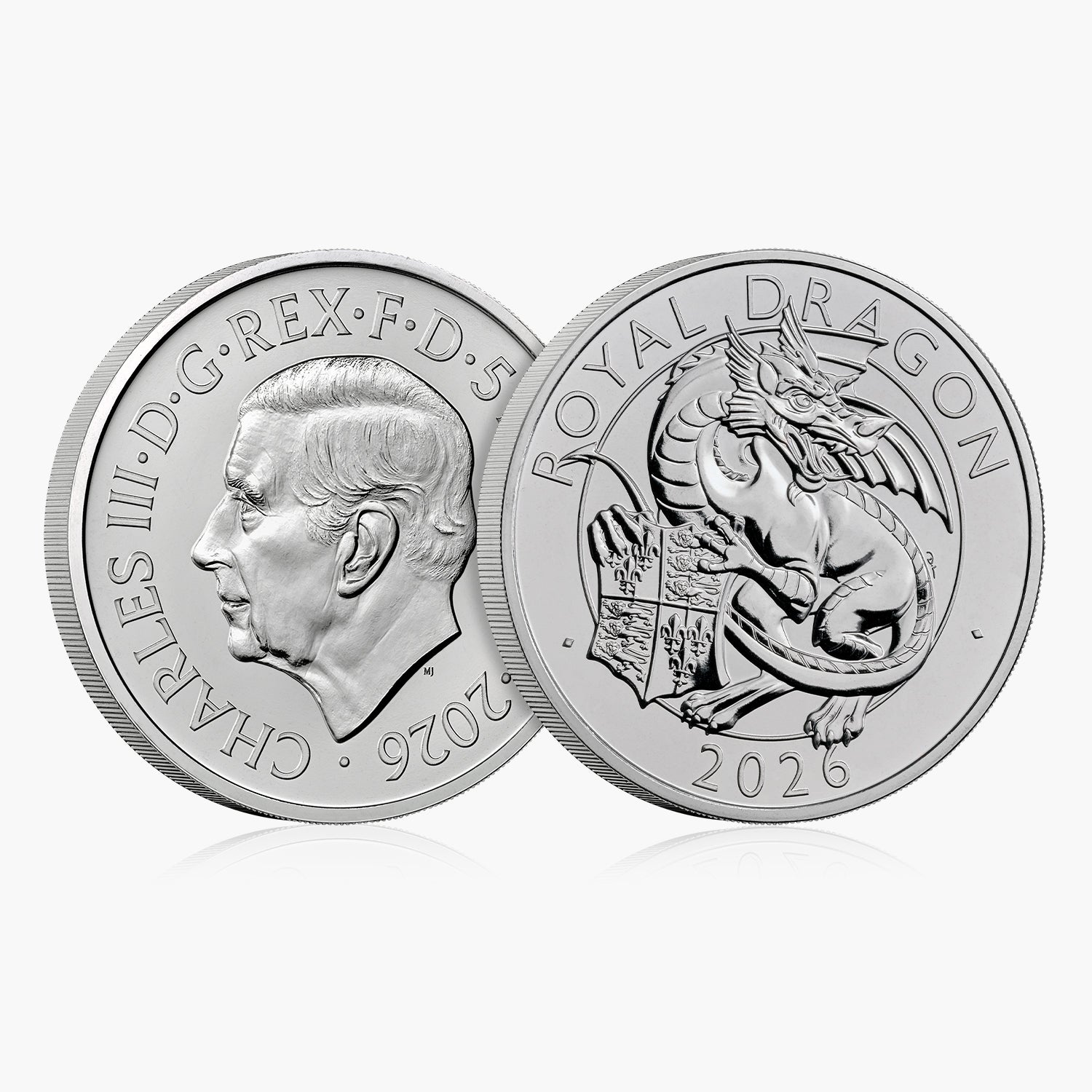 Royal Dragon 2026 BU £5 Coin