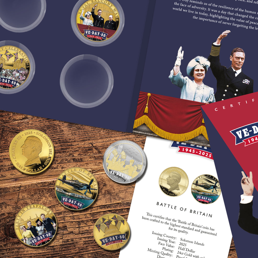 VE Day 80th Anniversary 2025 Coin Collection