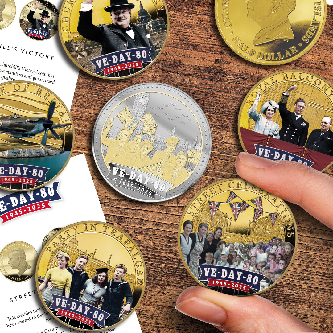VE Day 80th Anniversary 2025 Coin Set