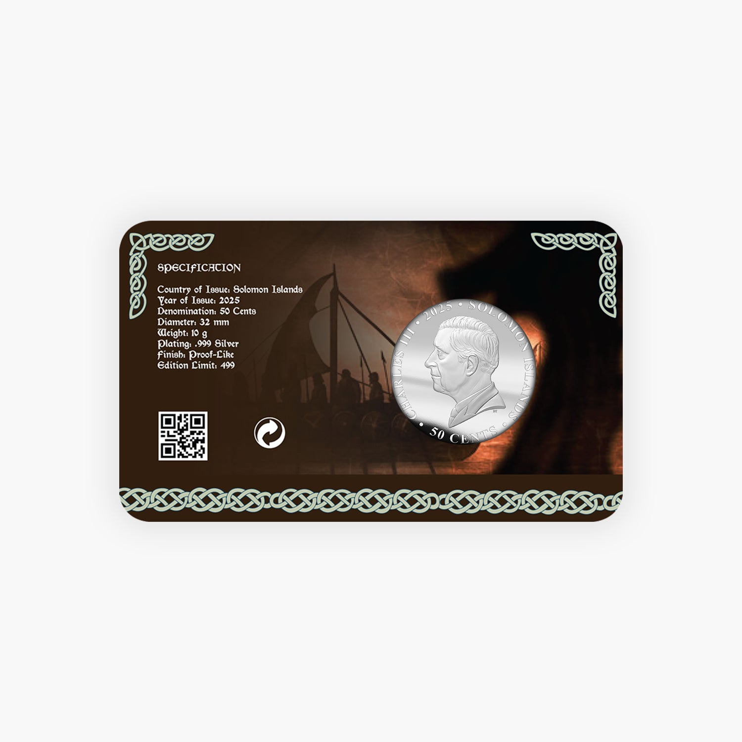 Viking Legends of the North 2025 Limited Edition BU Coin