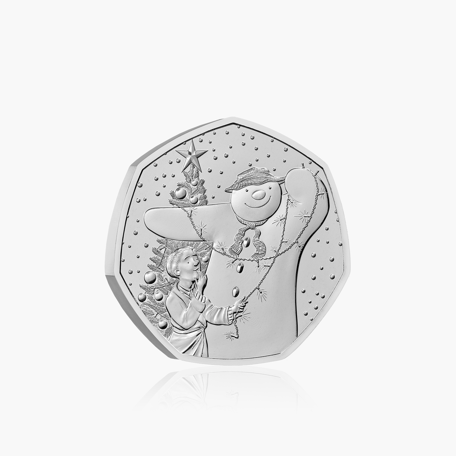 The Snowman 2025 50p Coin