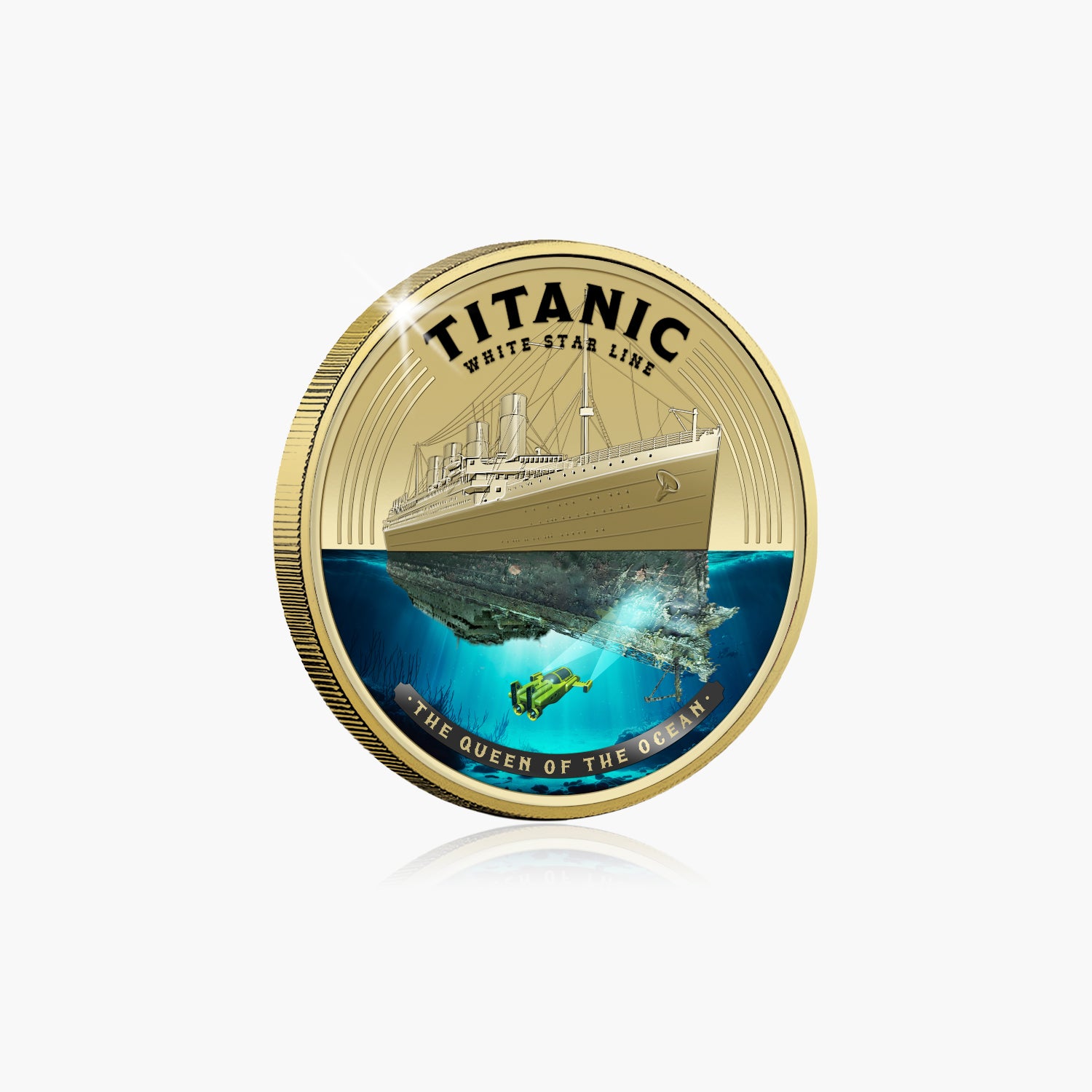 Titanic Day 2026 Super Size Gold Luxe Edition Coin
