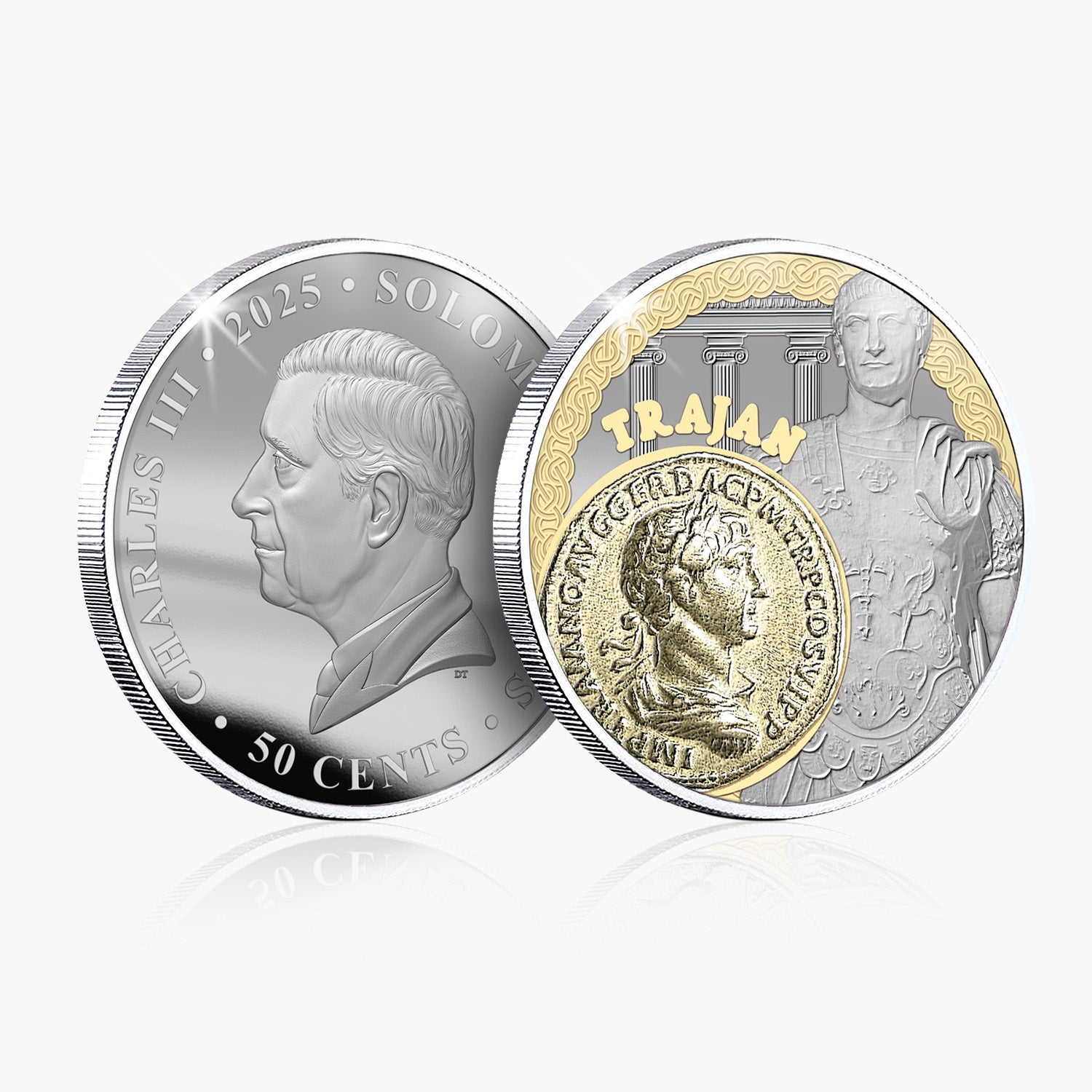 2025 Roman Empire Faces of Power Limited Edition Dual Plated Box Set