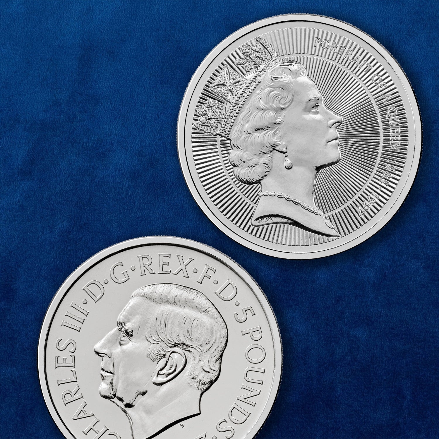 Queen Elizabeth II The Third Effigy 2026 UK £5 Brilliant Uncirculated Coin