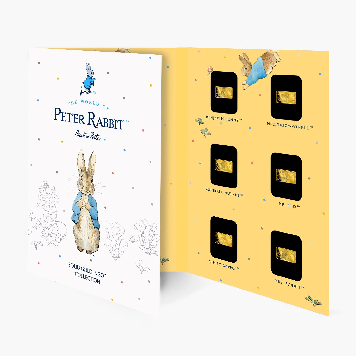 The World of Peter Rabbit 2026 Solid Gold Coin Bar Collection