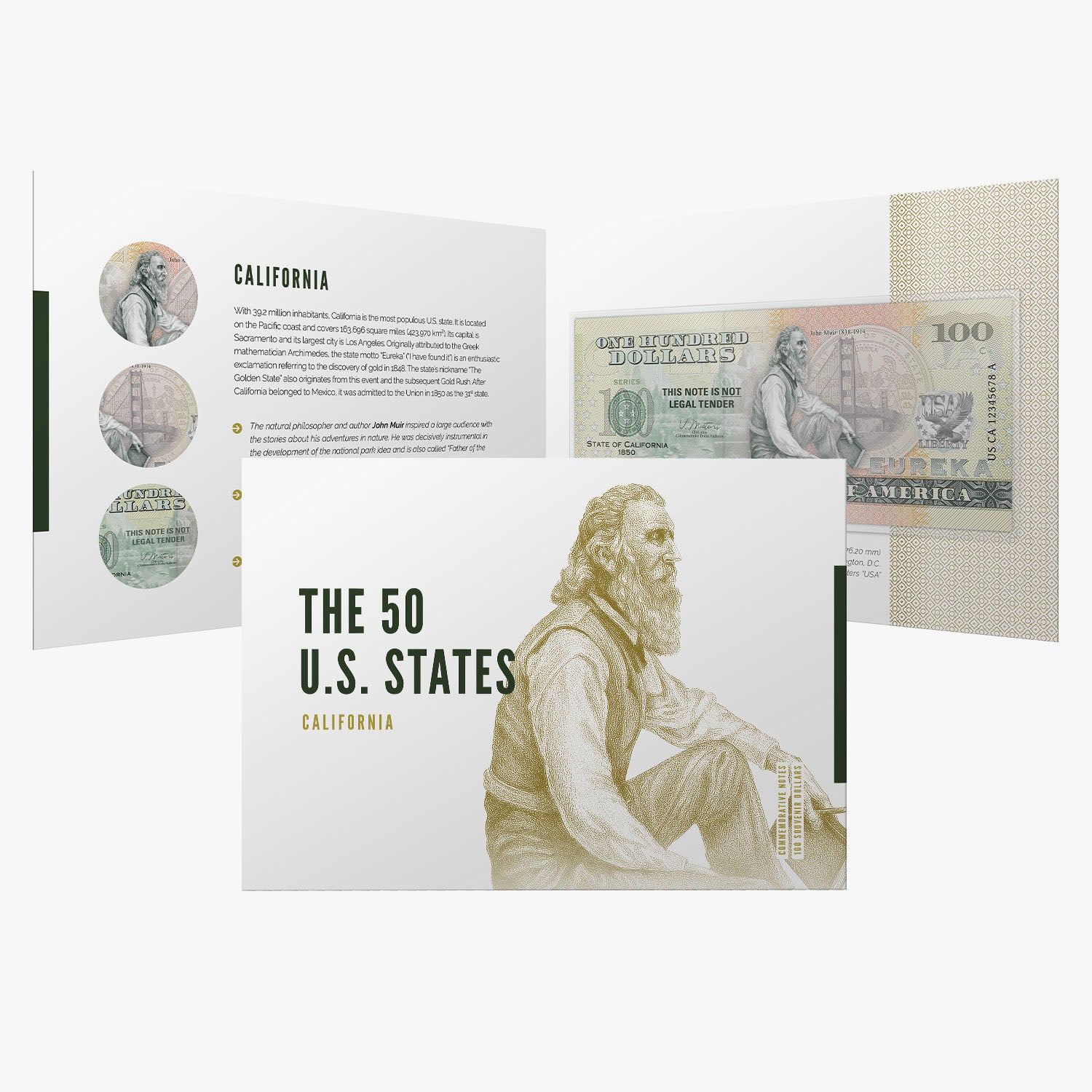 100 dólares de recuerdo – California