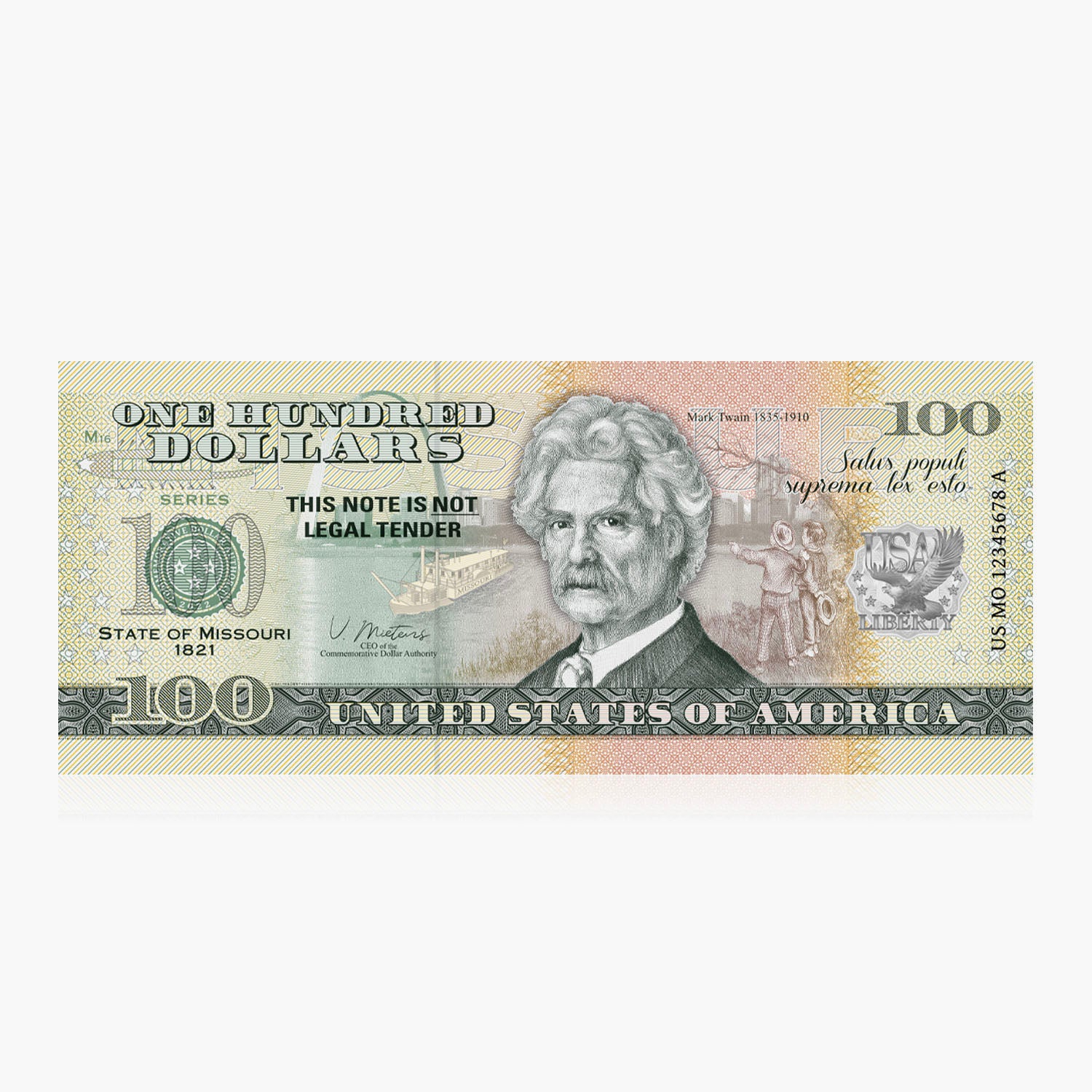 100 dólares de recuerdo – Misuri