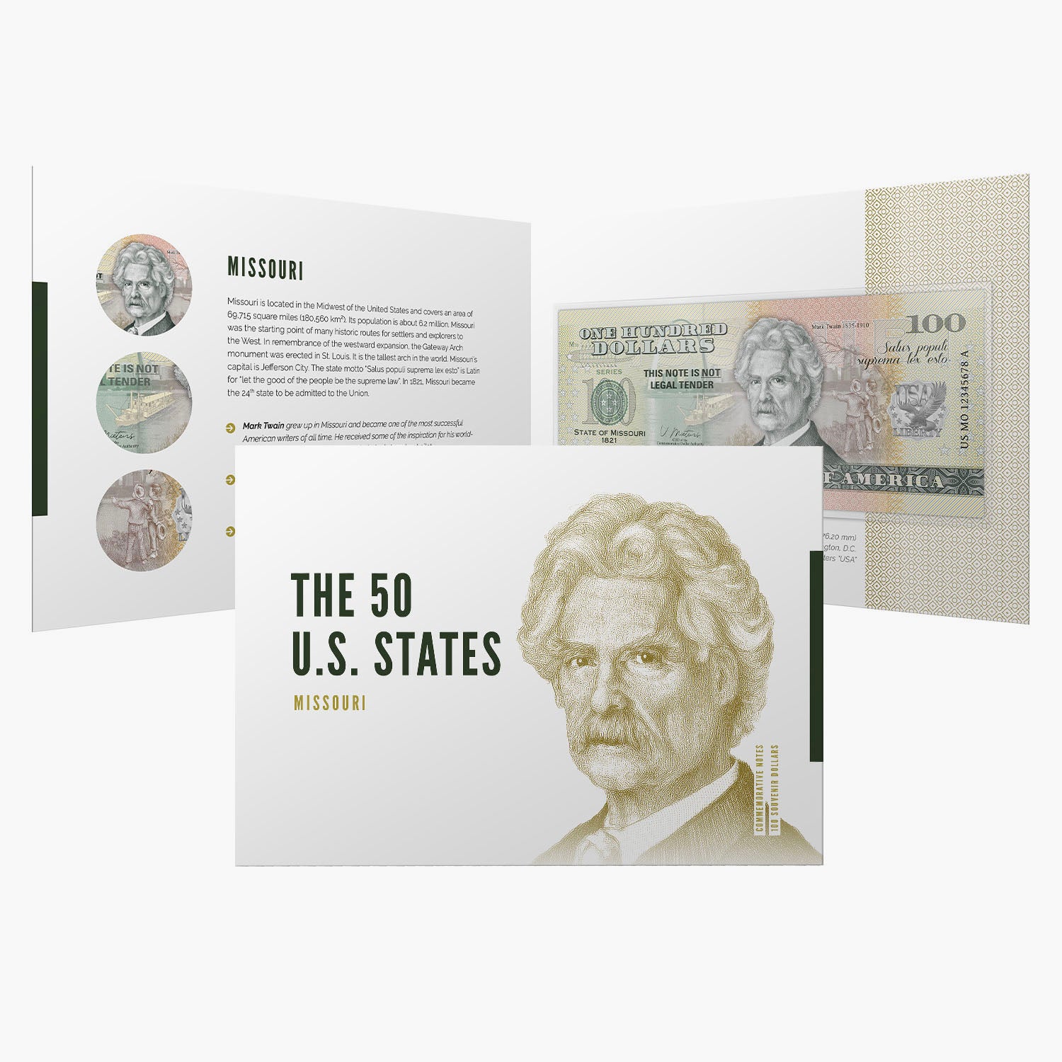 100 dólares de recuerdo – Misuri