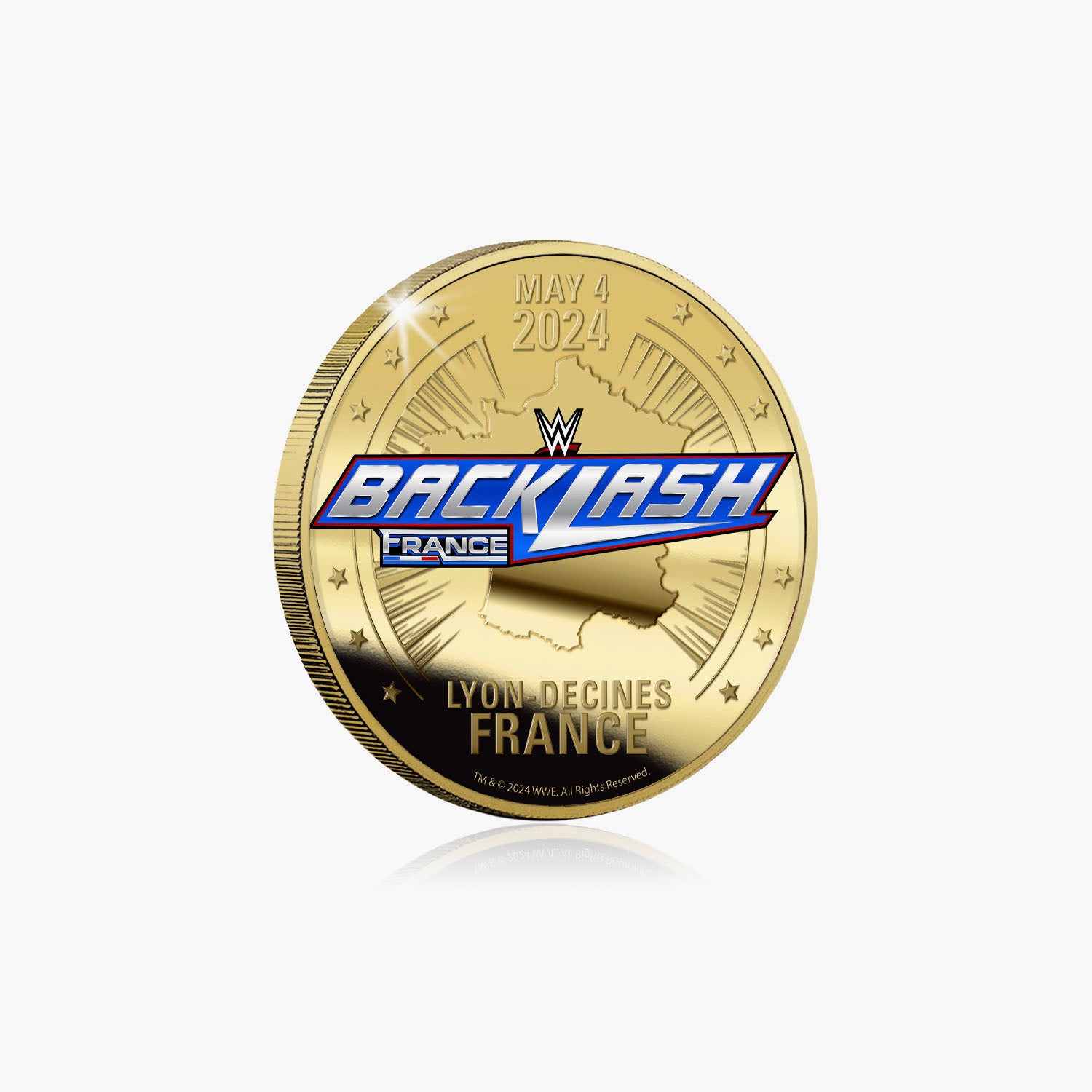 WWE Backlash Super Size Gold Luxe Edition