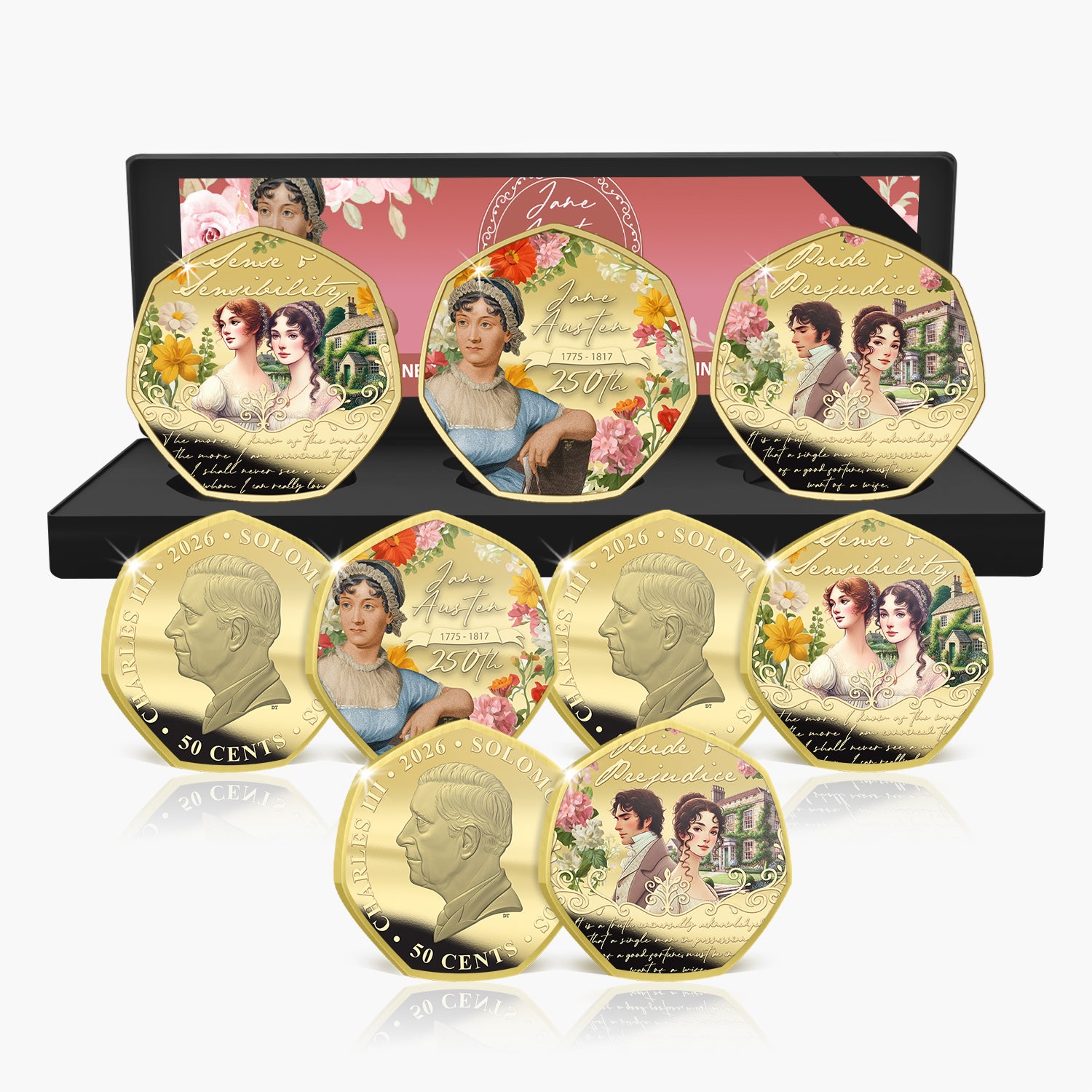 Jane Austen 250th Anniversary 2026 Limited Edition Box Set