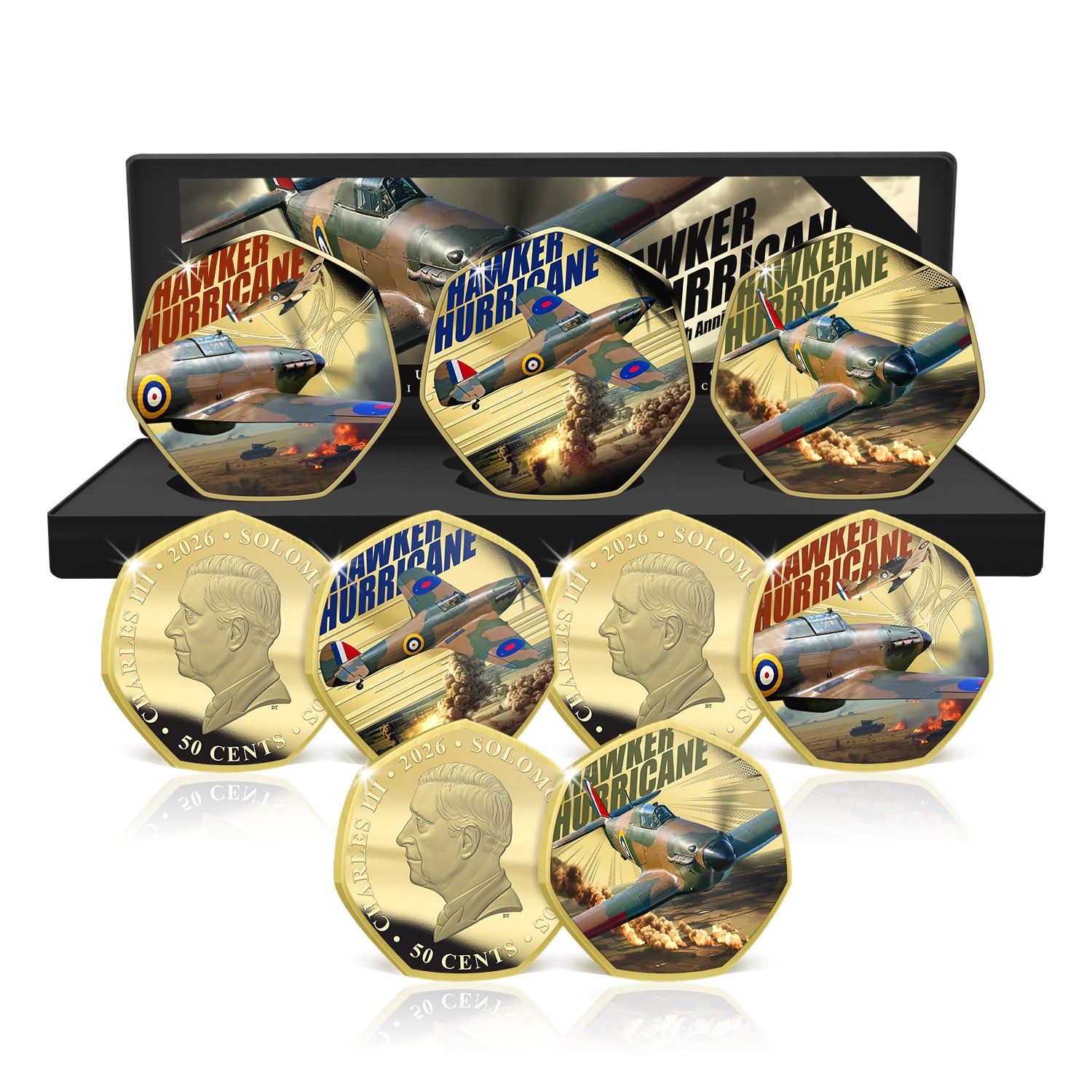 Hawker Hurricane 90th Anniversary 2026 Limited Edition Gold Plated Box Set