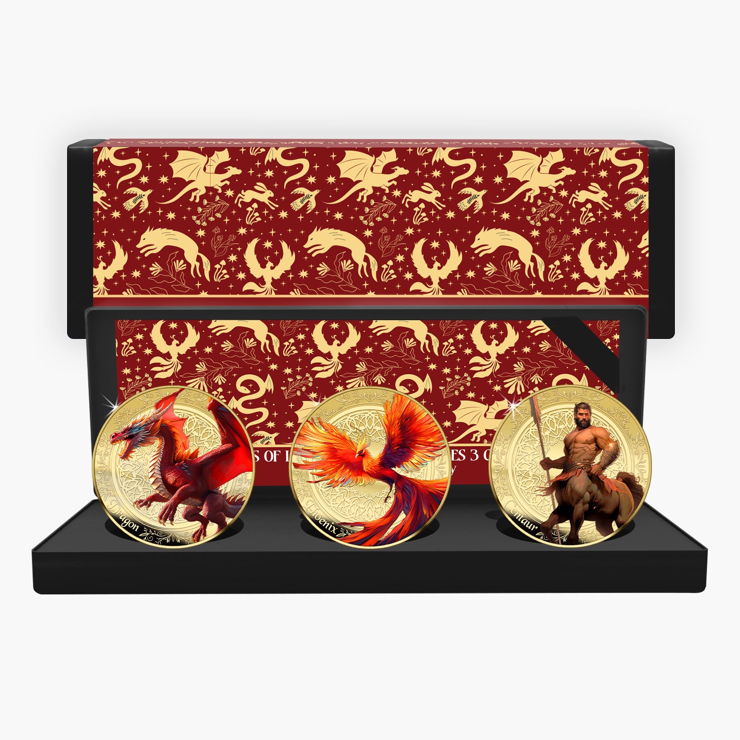 2025 Mythical Creatures Limited Edition Gold Plated Box Set