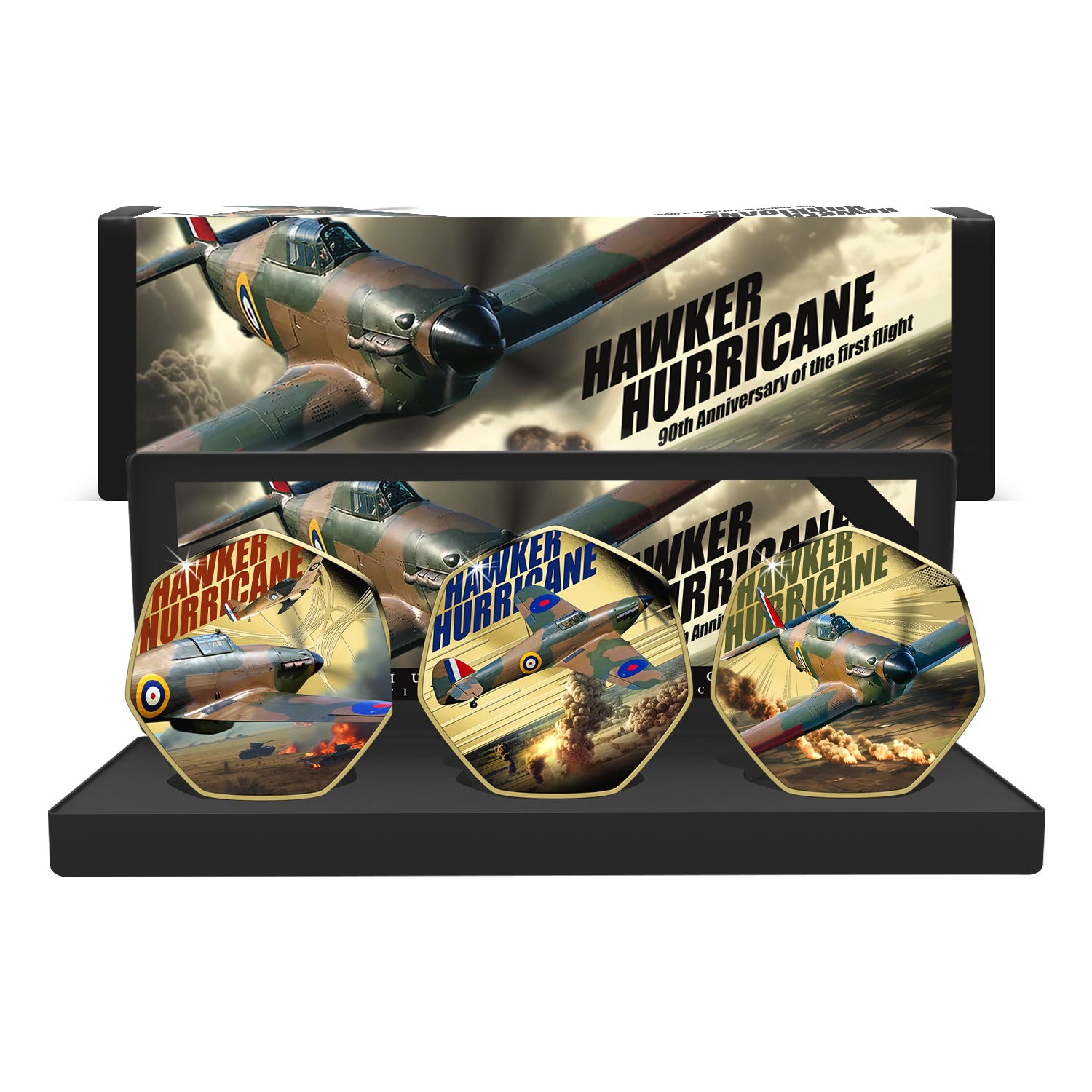 Hawker Hurricane 90th Anniversary 2026 Limited Edition Gold Plated Box Set