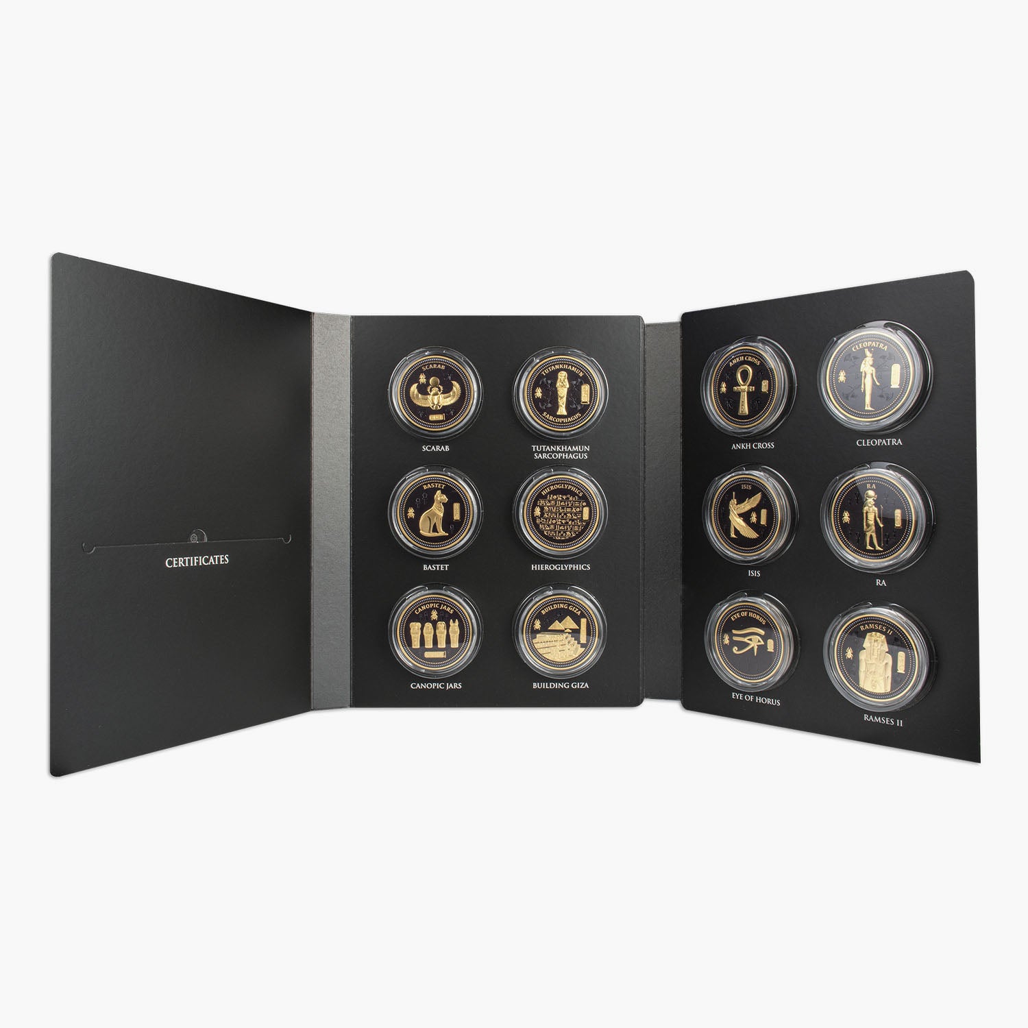 Collection de pièces Les mystères de l'Égypte ancienne 2023