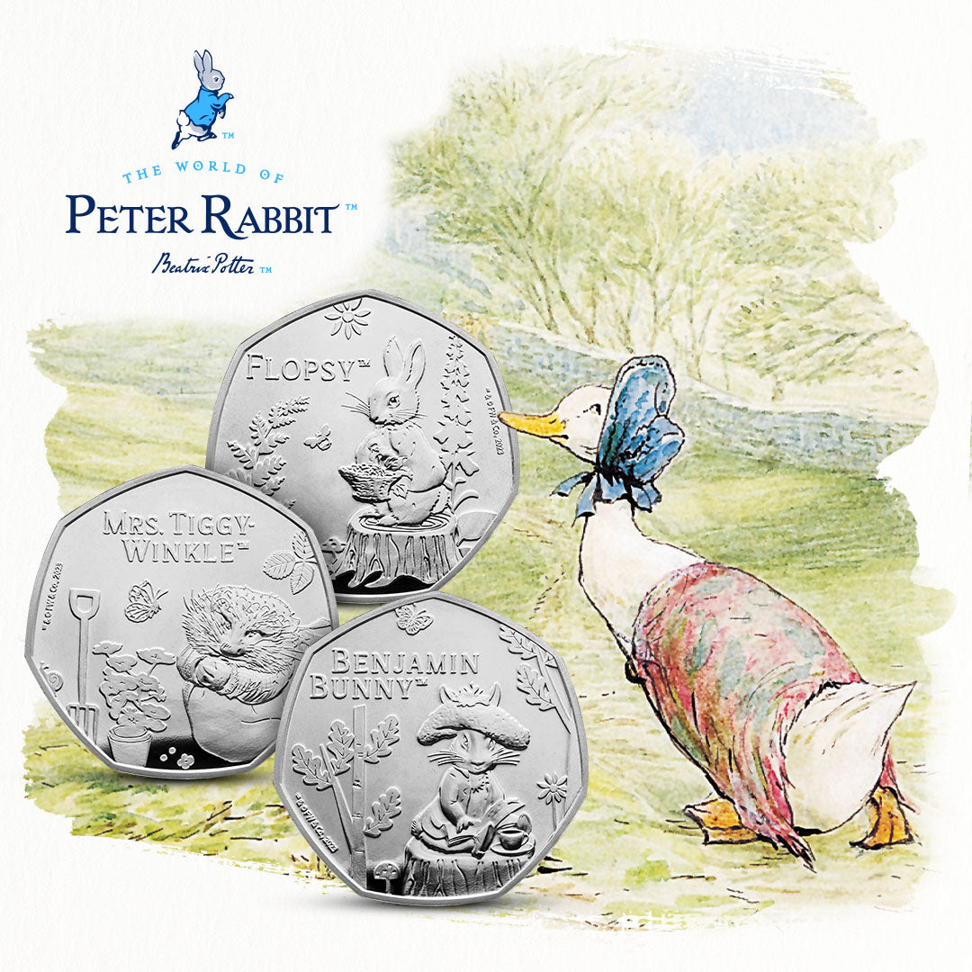 The World of Peter Rabbit 50p Coin Box Set Edition