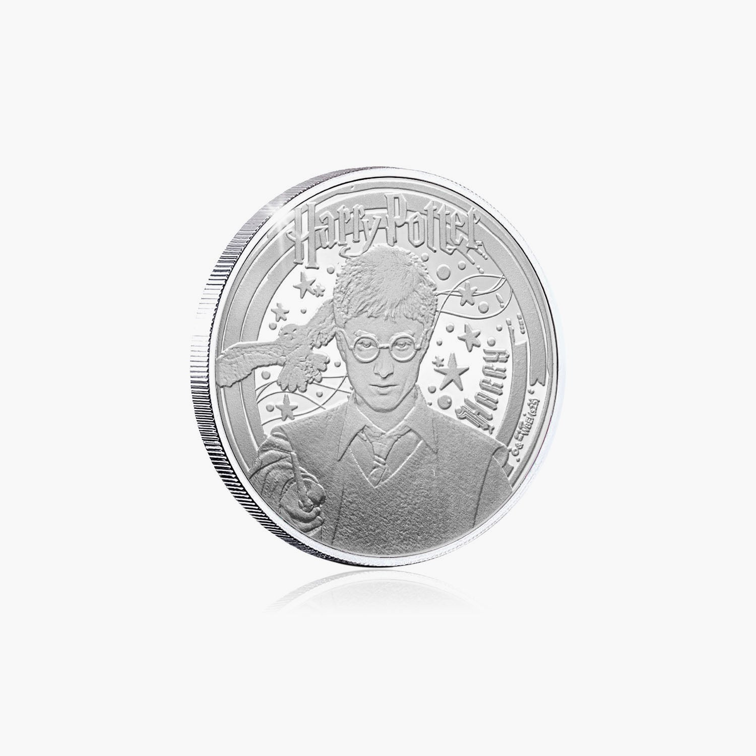 Magic of Hogwarts Harry Potter 2025 .999 Silver Plated Coin