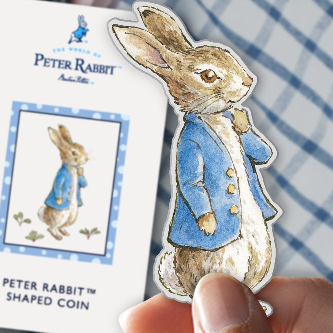 The World of Peter Rabbit 3D Shaped Coin