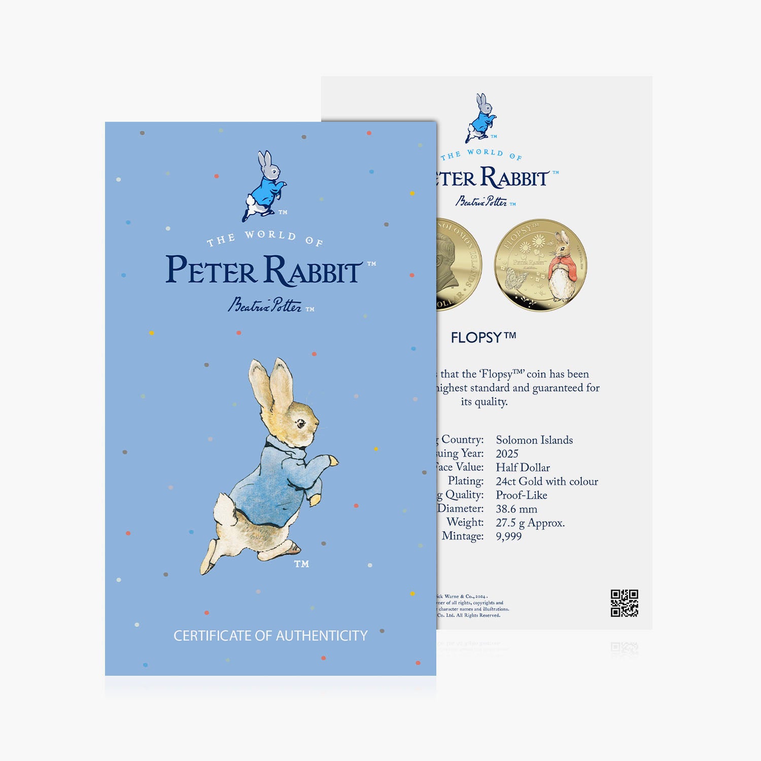 Whiskers and Tales Peter Rabbit 2025 Flopsy Coin