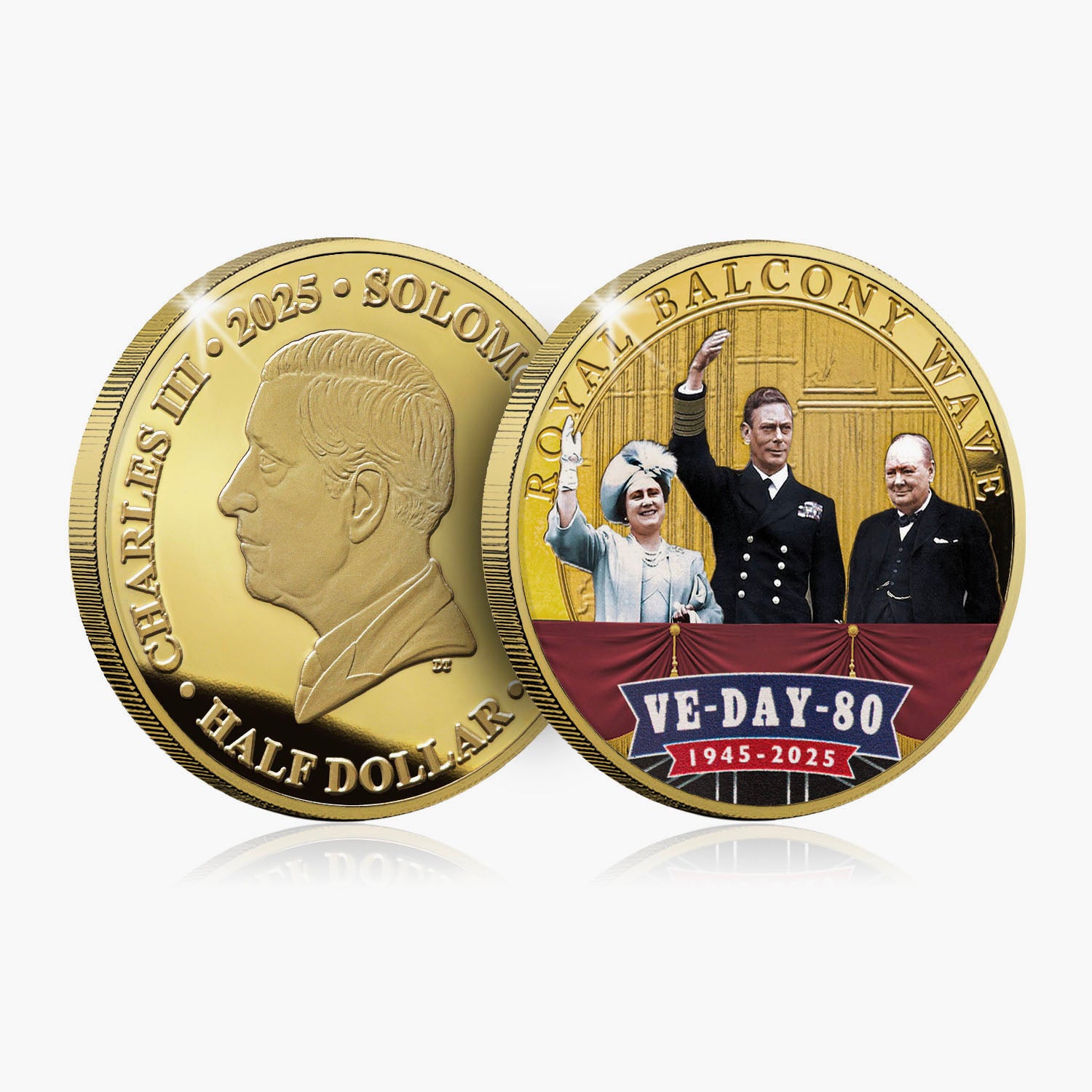 VE Day 80th Anniversary 2025 Coin Set