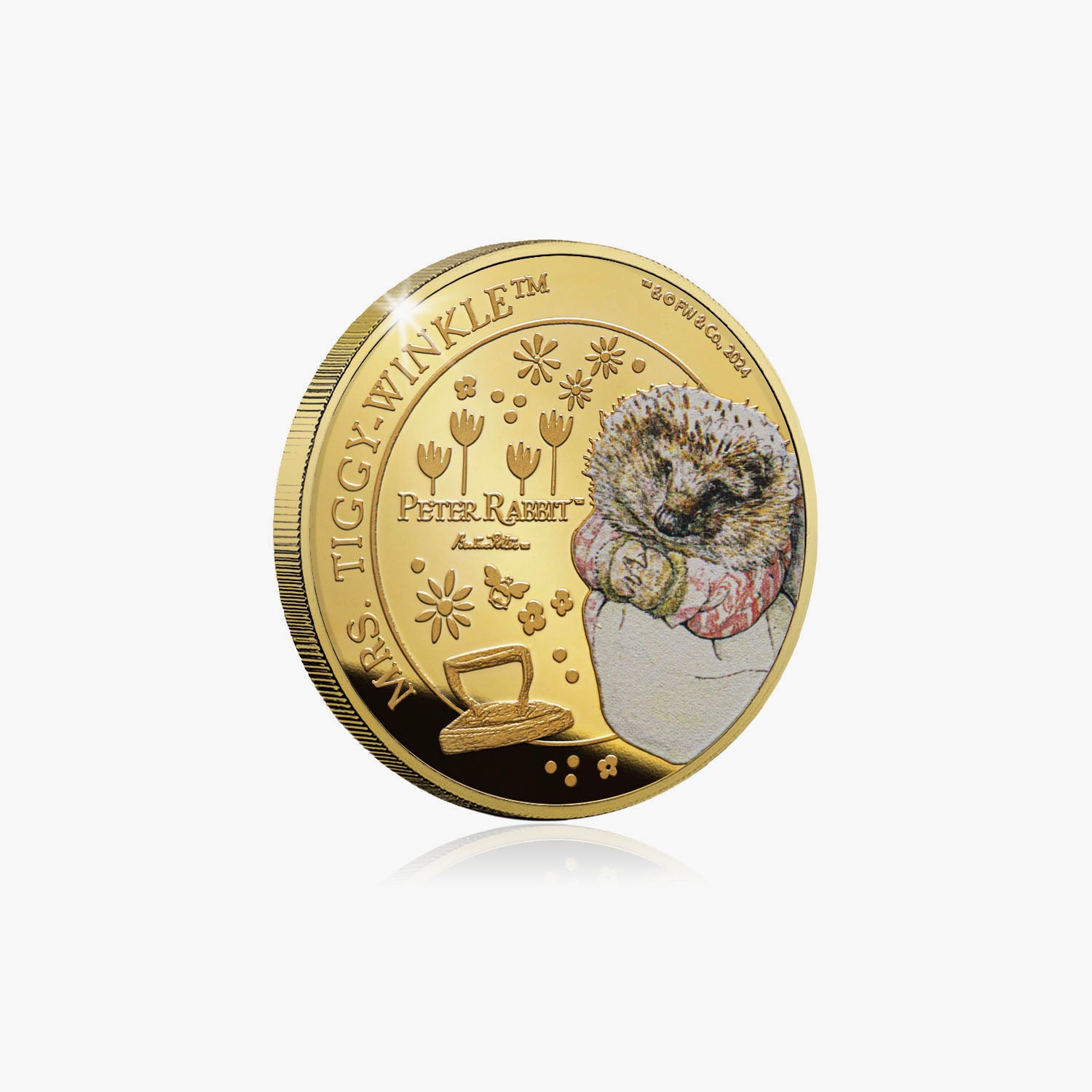 Whiskers and Tales Peter Rabbit 2025 Mrs Tiggy-Winkle Coin