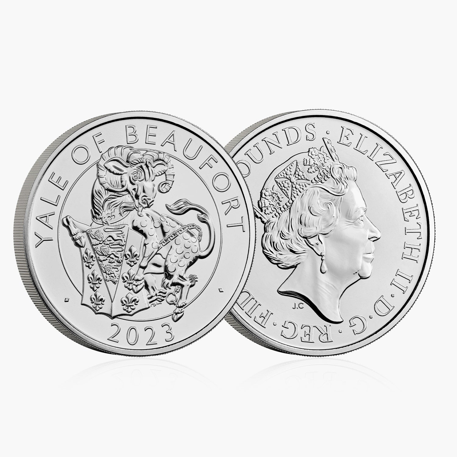 The Tudor Beasts Yale of Beaufort 2023 £5 Brilliant Uncirculated Coin