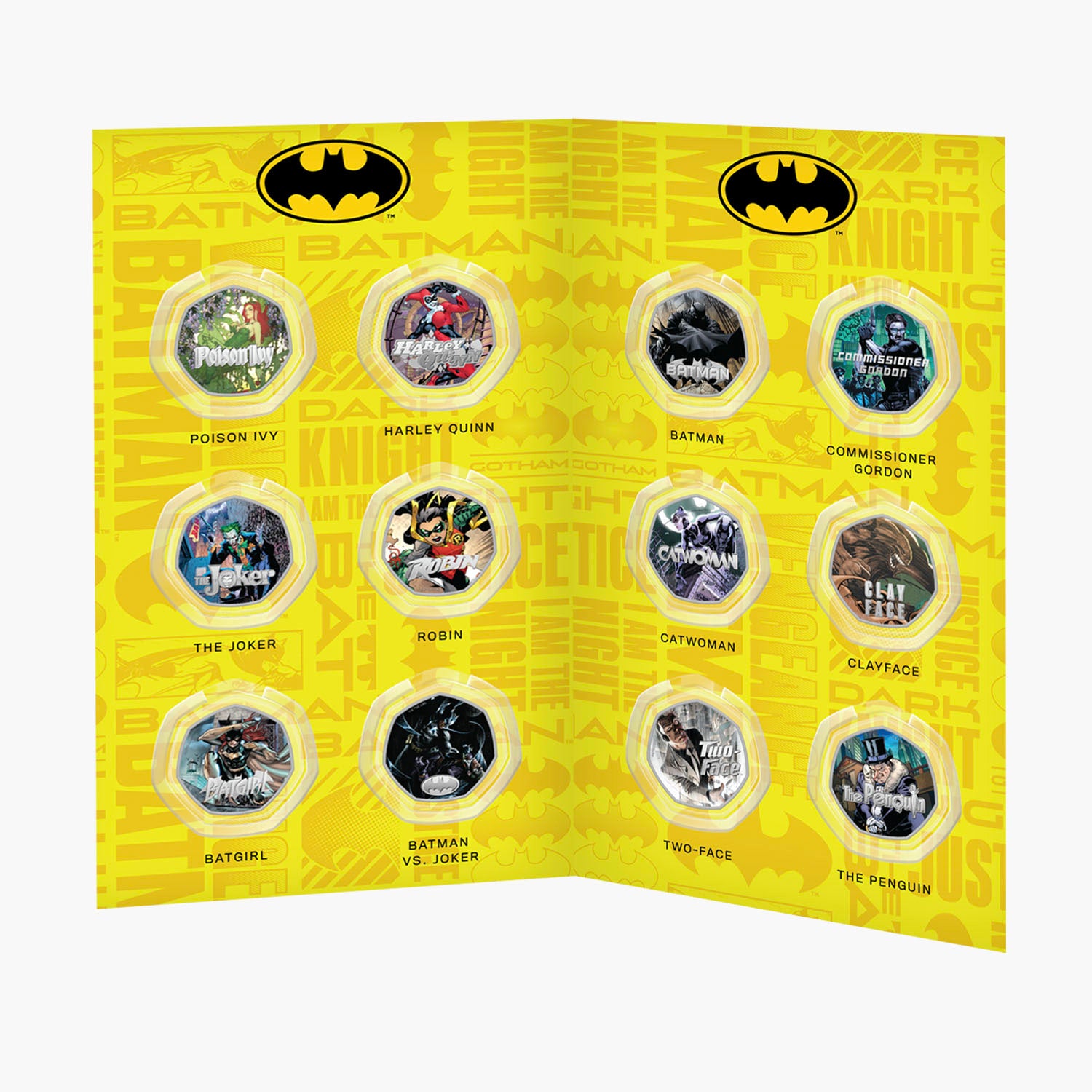 Official 2026 DC Comics Batman Coin Collection