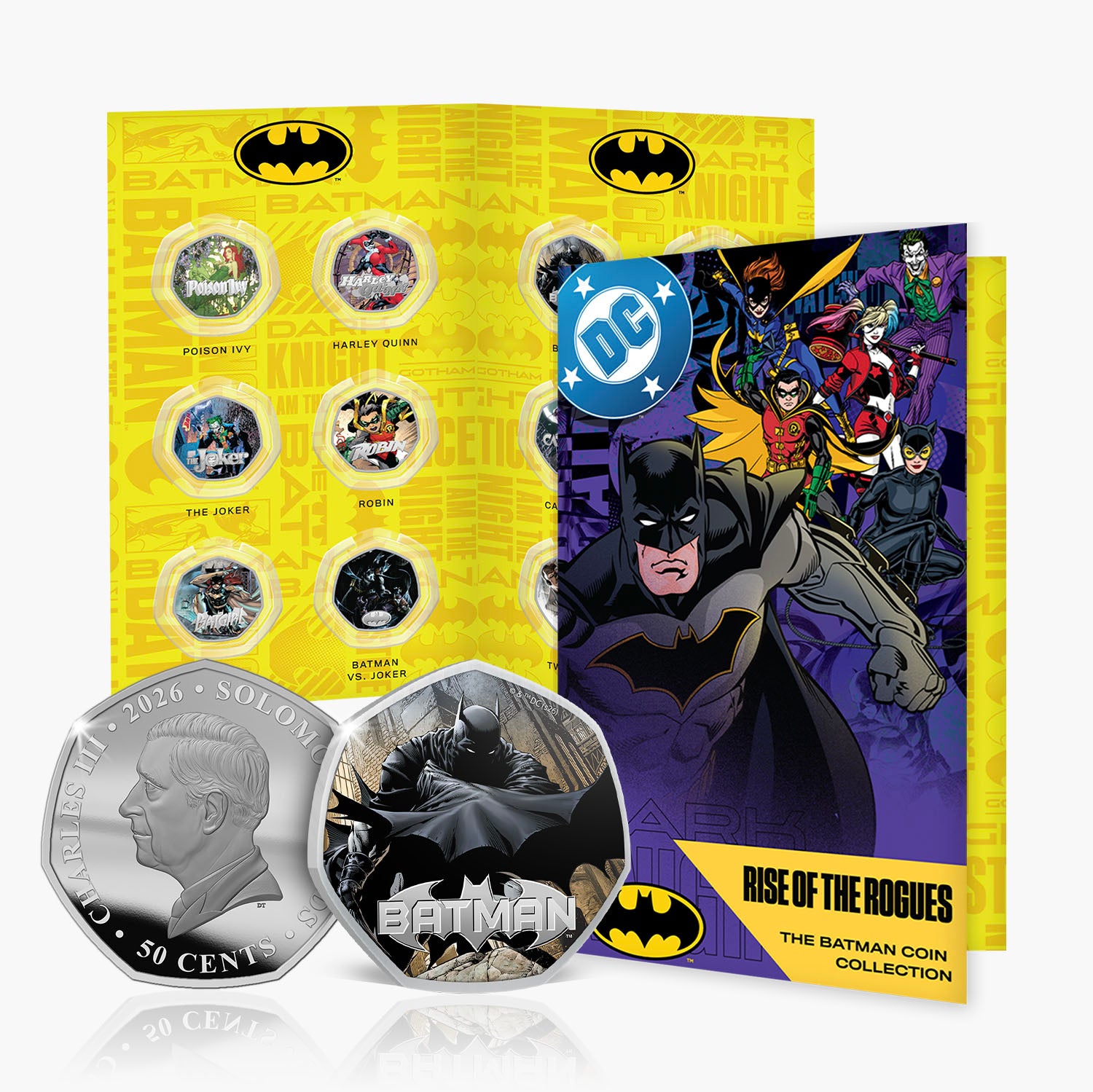 Official 2026 DC Comics Batman Coin Collection