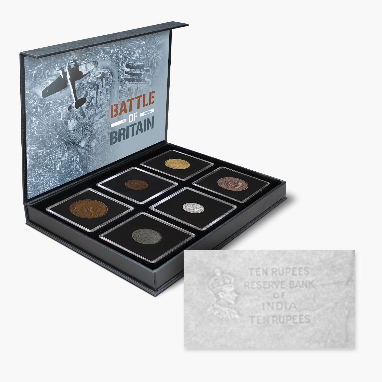 The Battle of Britain Collection – 1940 WWII Coin & Banknote Set