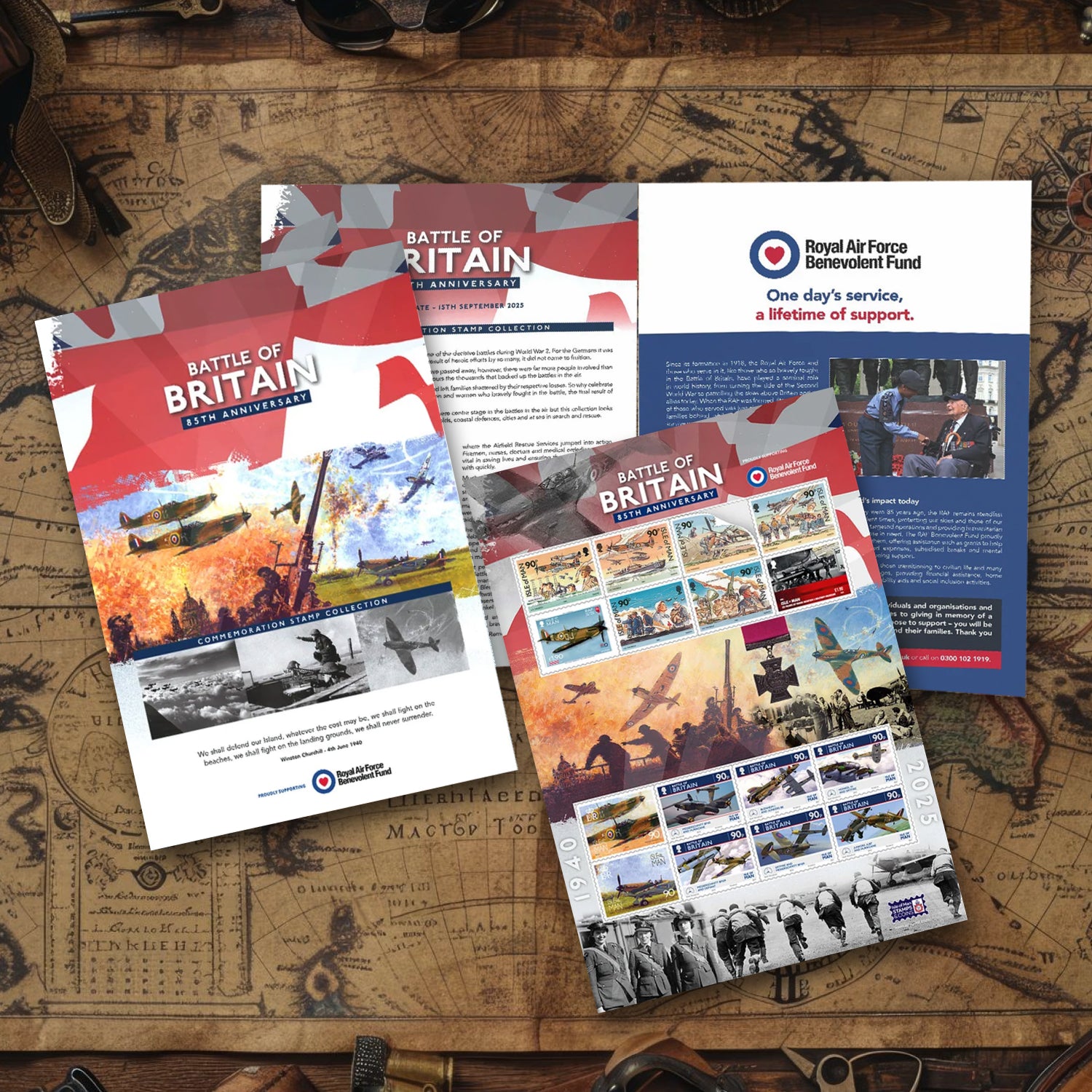 Battle of Britain 85th Anniversary Commemorative Sheetlet