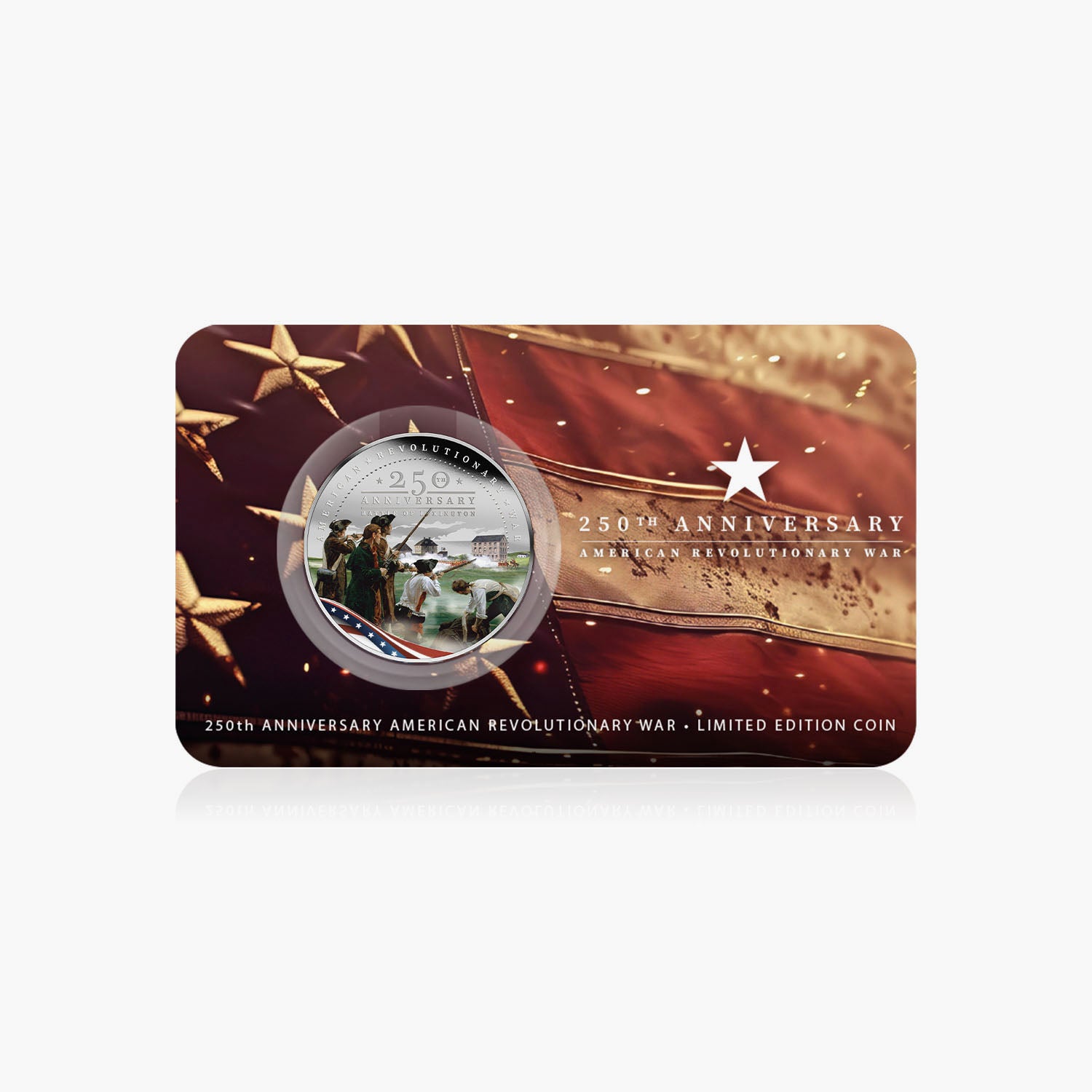 American Revolution 250th Anniversary Silver Plated 2025 BU Coin