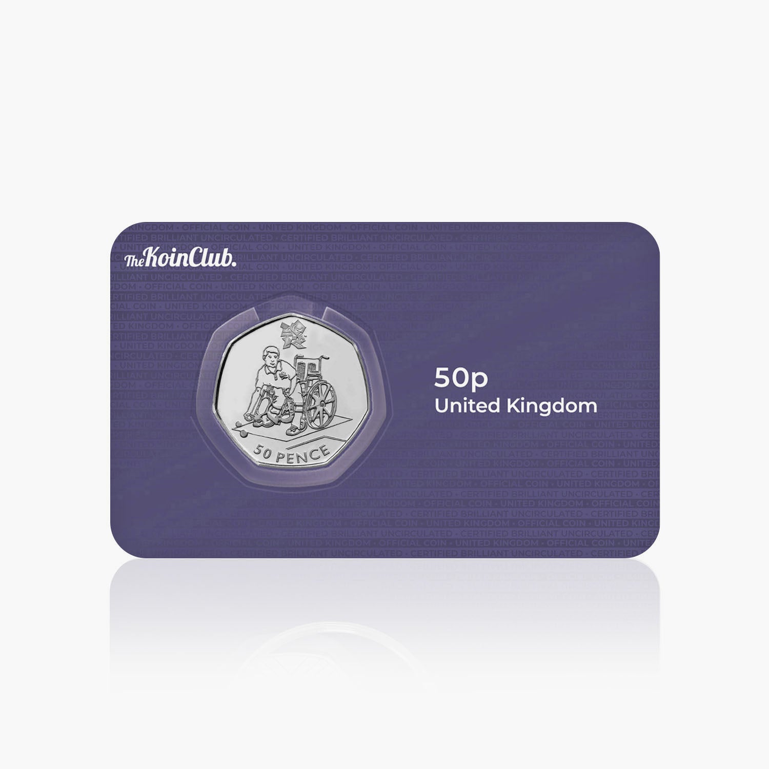 Juegos Olímpicos circulados 2011 - Moneda de Boccia de 50 peniques