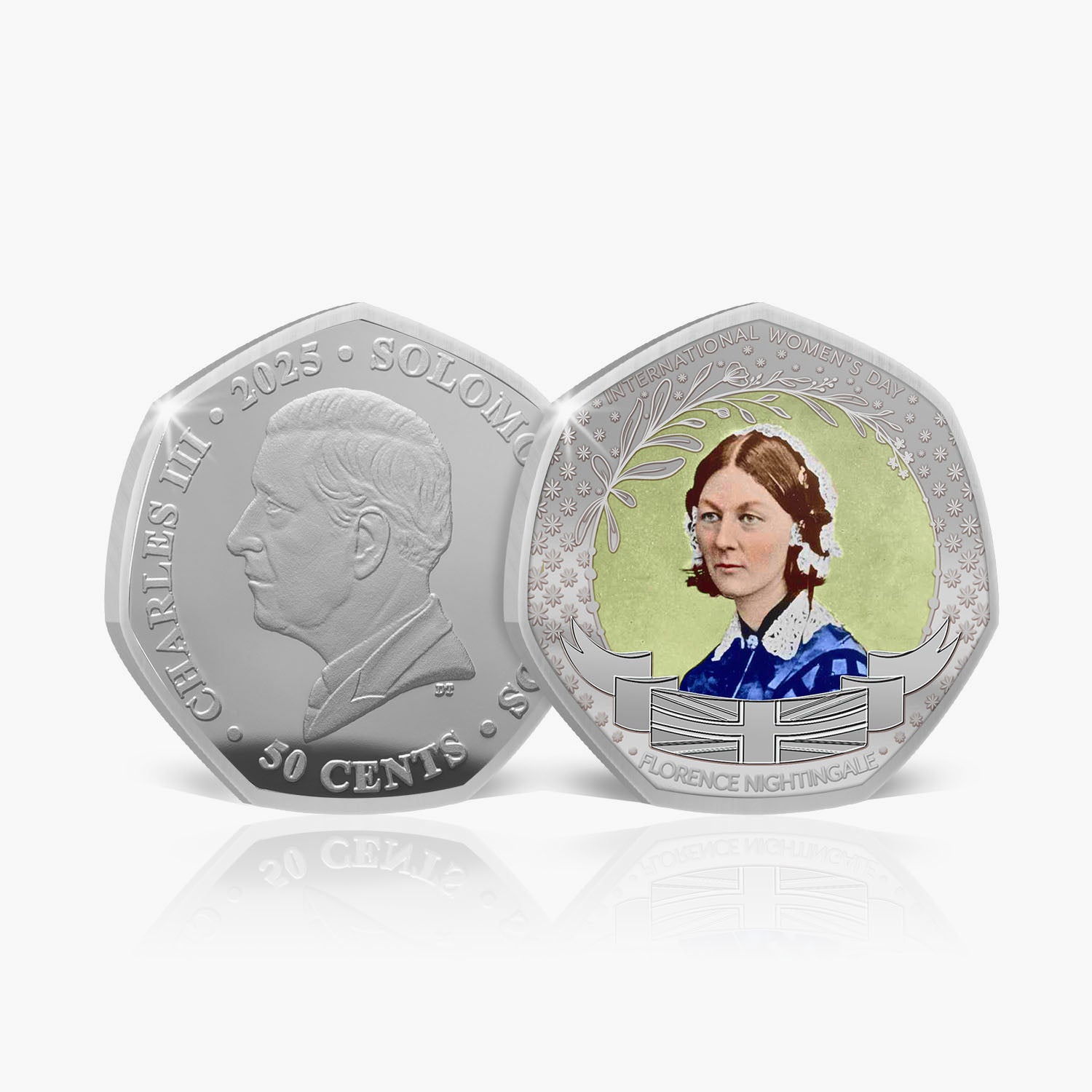 International Women's Day Silver Plated 2025 BU Coin