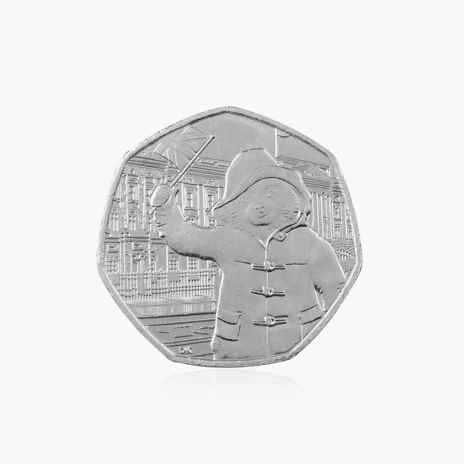 2018 Circulated Paddington Bear series - Paddington at Buckingham Palace 50p coin