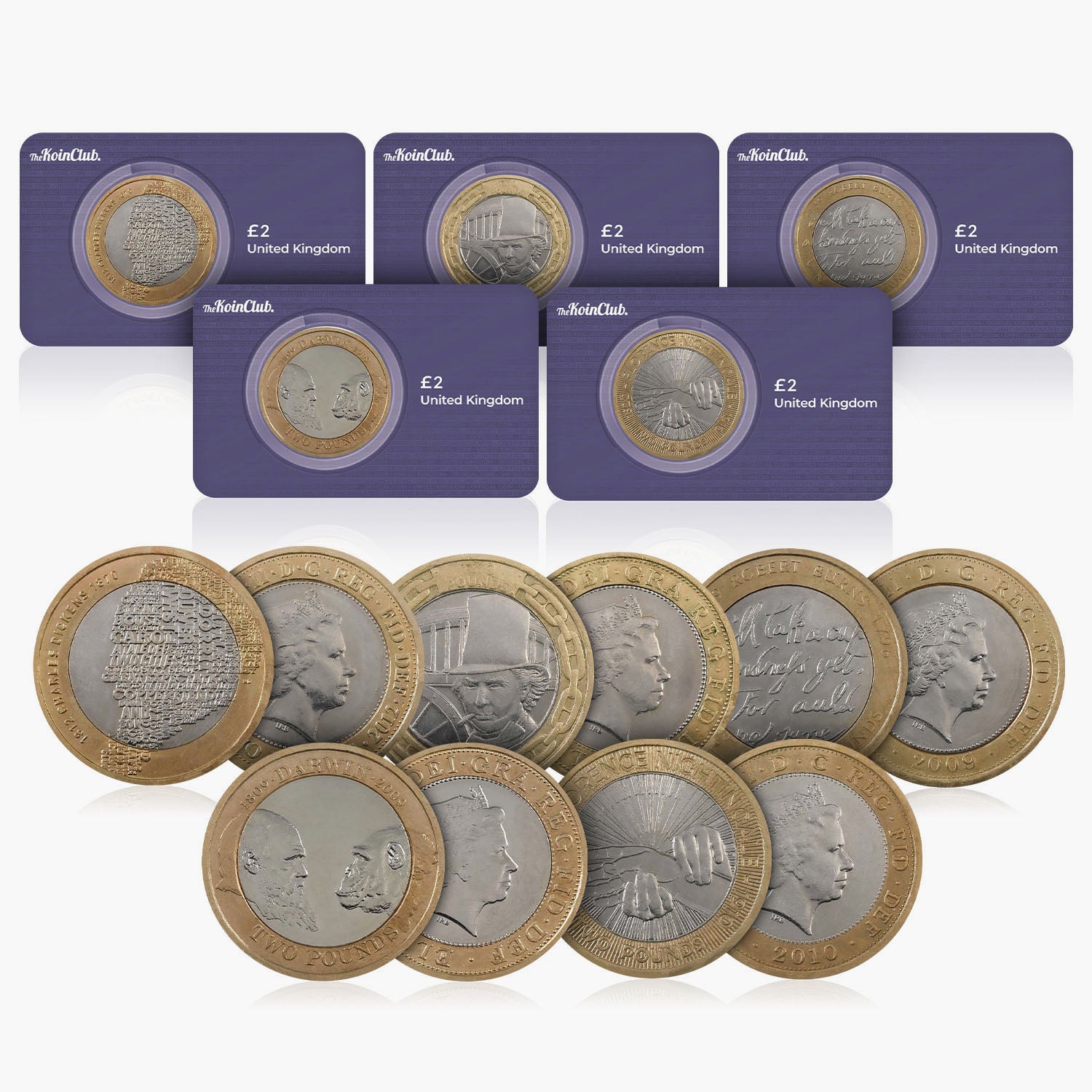 Influential People UK £2 set