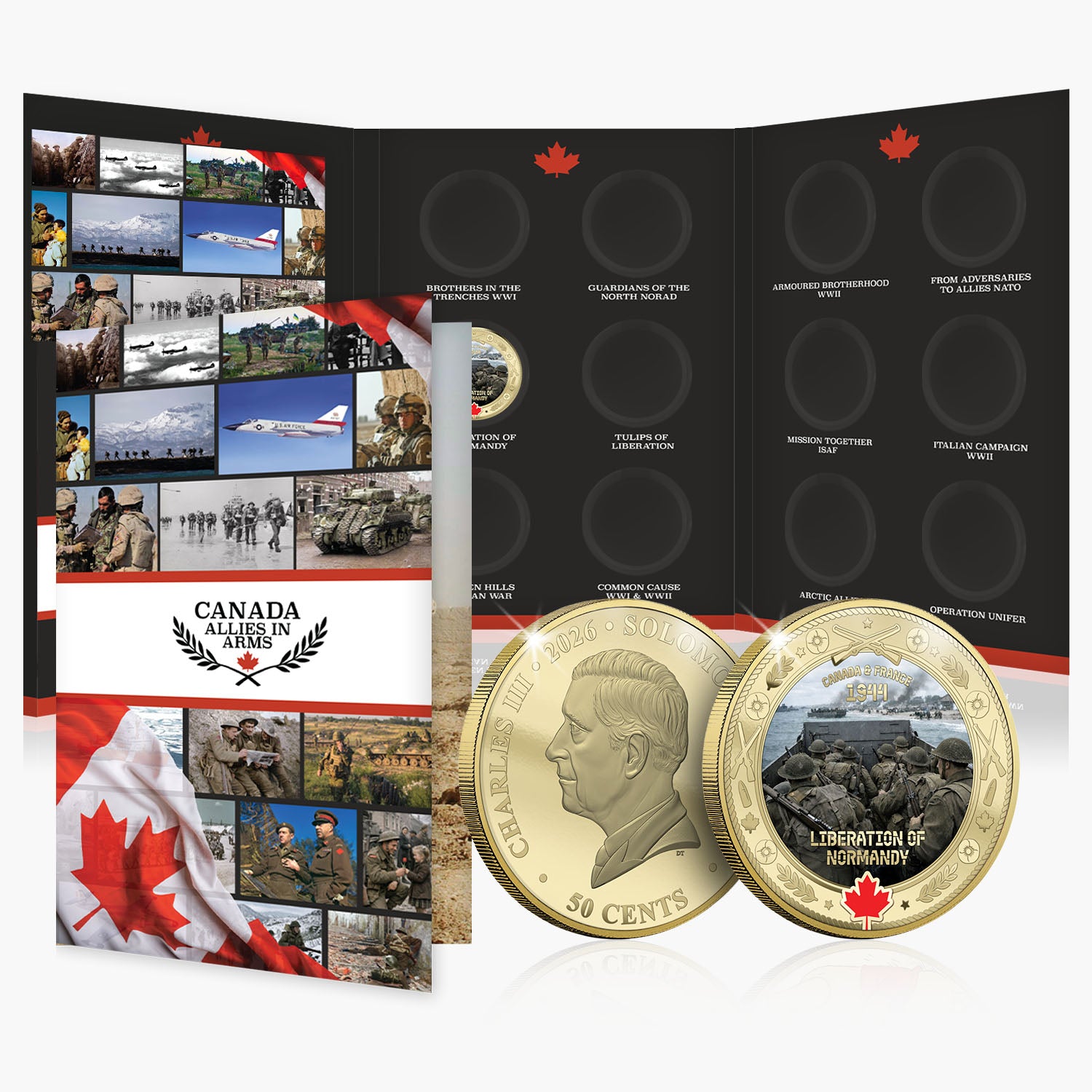 Canadian Allies in Arms 2026 Coin Collection