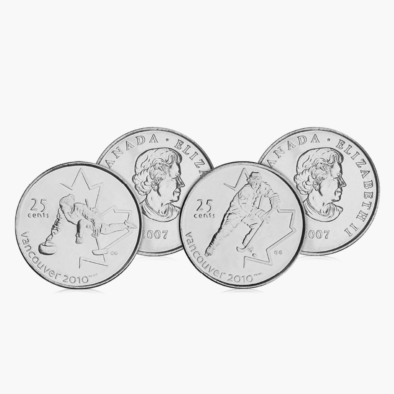 Colección del trimestre de los Juegos Olímpicos de Invierno de Canadá 2010