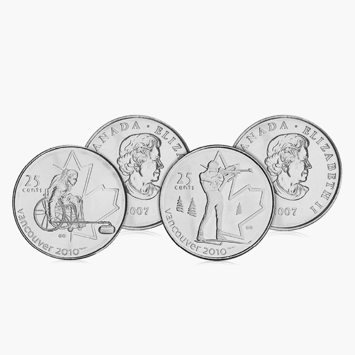 Colección del trimestre de los Juegos Olímpicos de Invierno de Canadá 2010