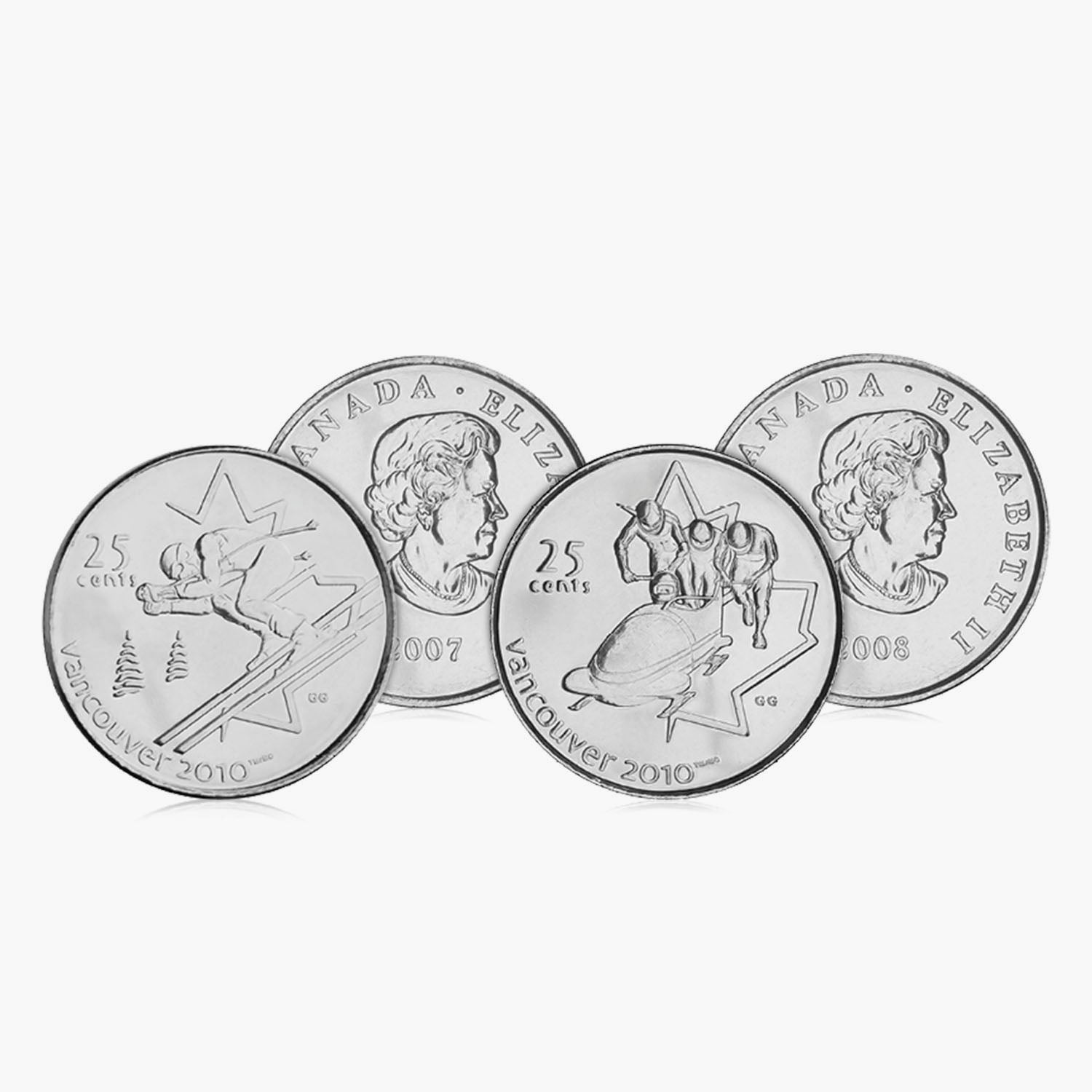 Colección del trimestre de los Juegos Olímpicos de Invierno de Canadá 2010