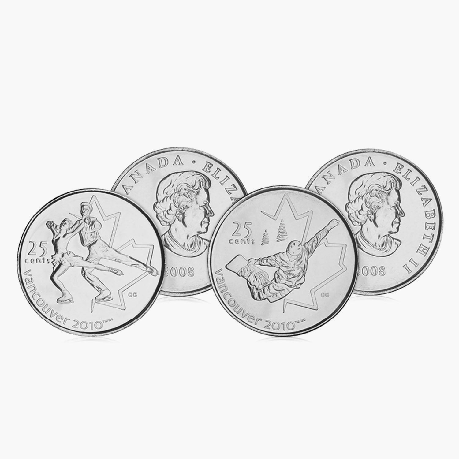 Colección del trimestre de los Juegos Olímpicos de Invierno de Canadá 2010