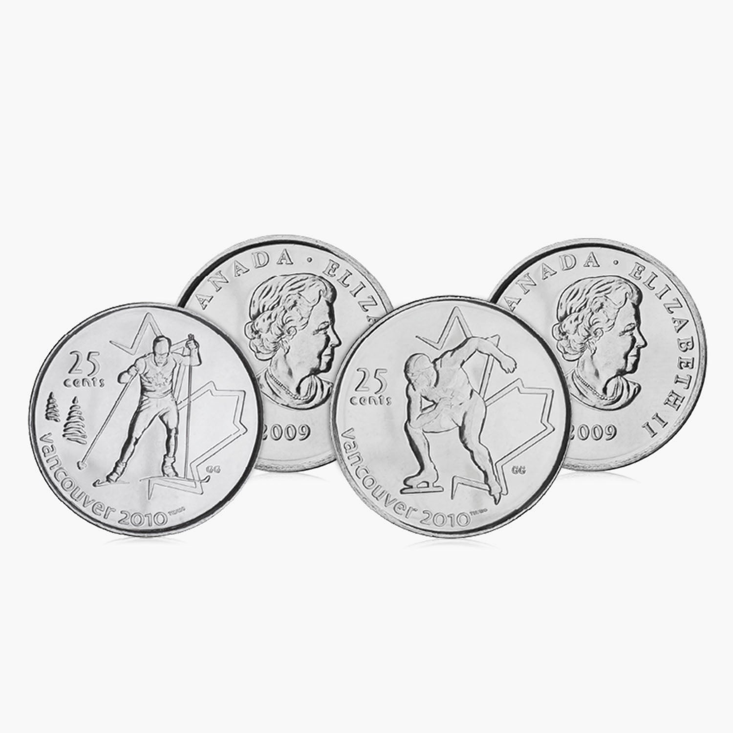 Colección del trimestre de los Juegos Olímpicos de Invierno de Canadá 2010